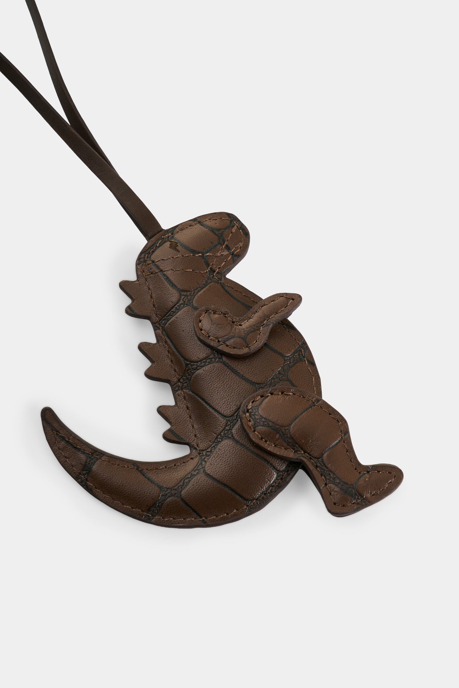 Dino Croco Leather Charm