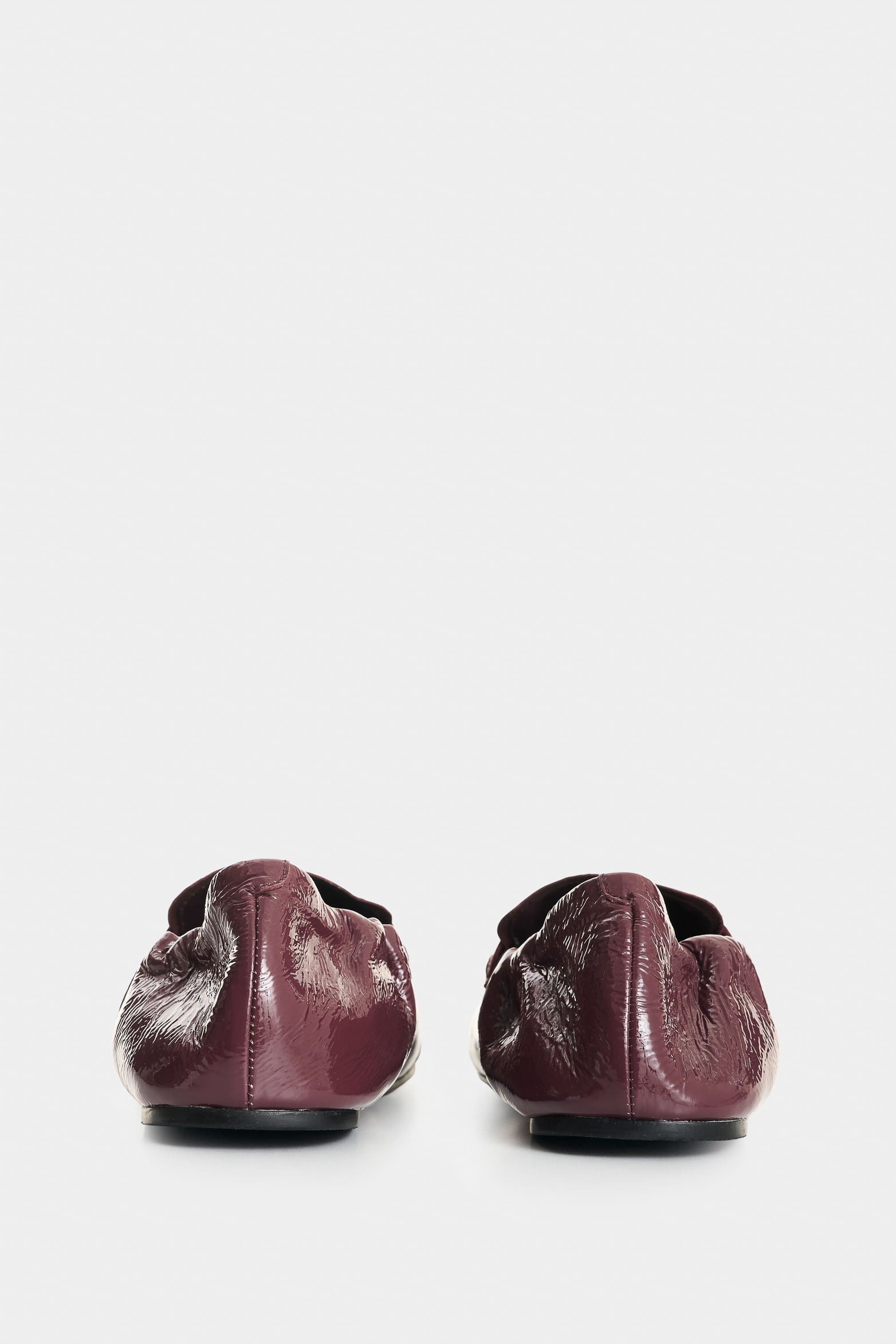 Aged leather loafer for women Agata