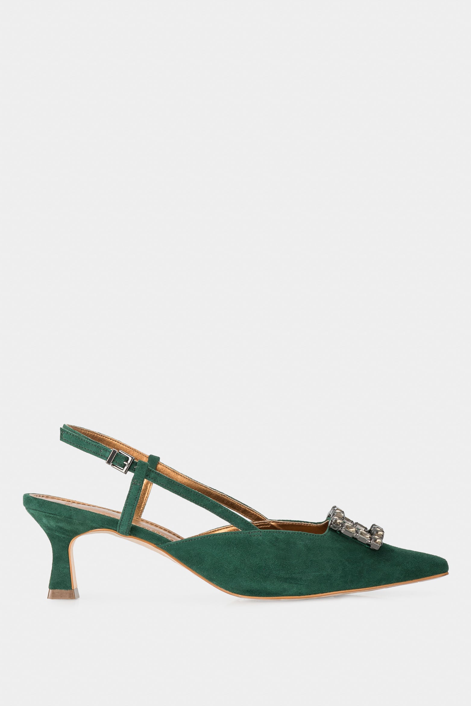 Women’s Monsanto Leather Pump with Beaded Appliqué