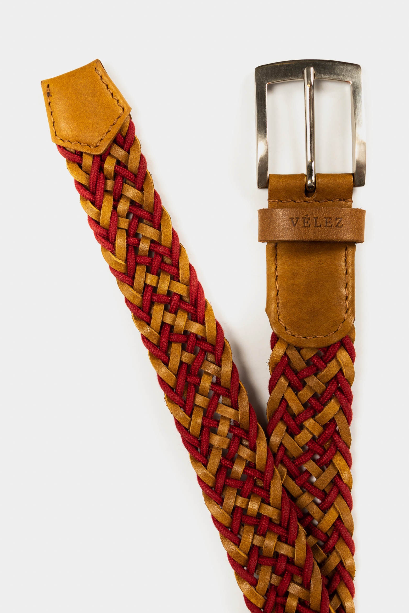 Gam Belt in Honey Leather