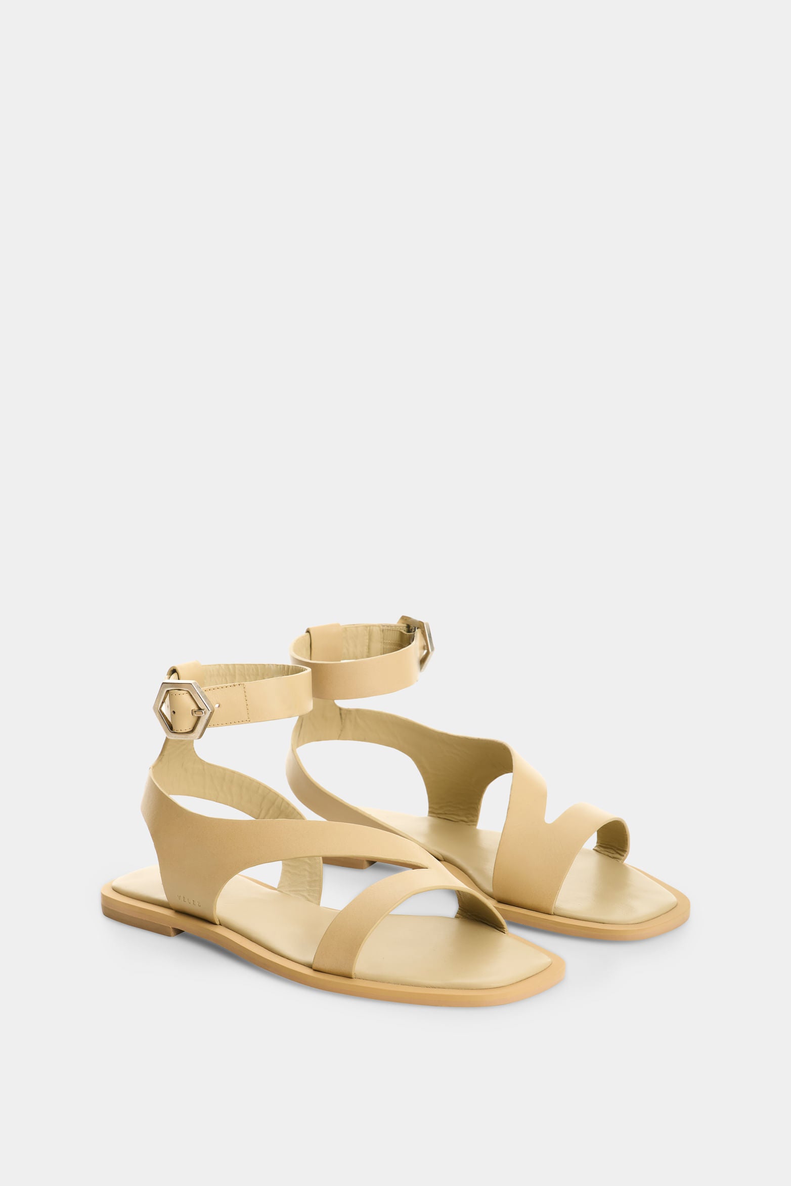 Platform suede leather sandal for women Rio