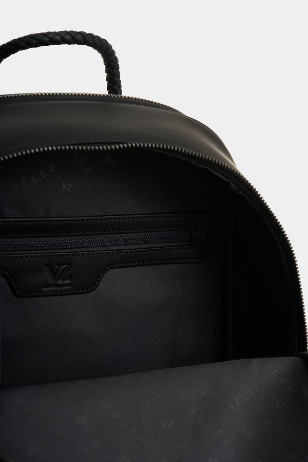 Close-up of the hand-stitched side seam