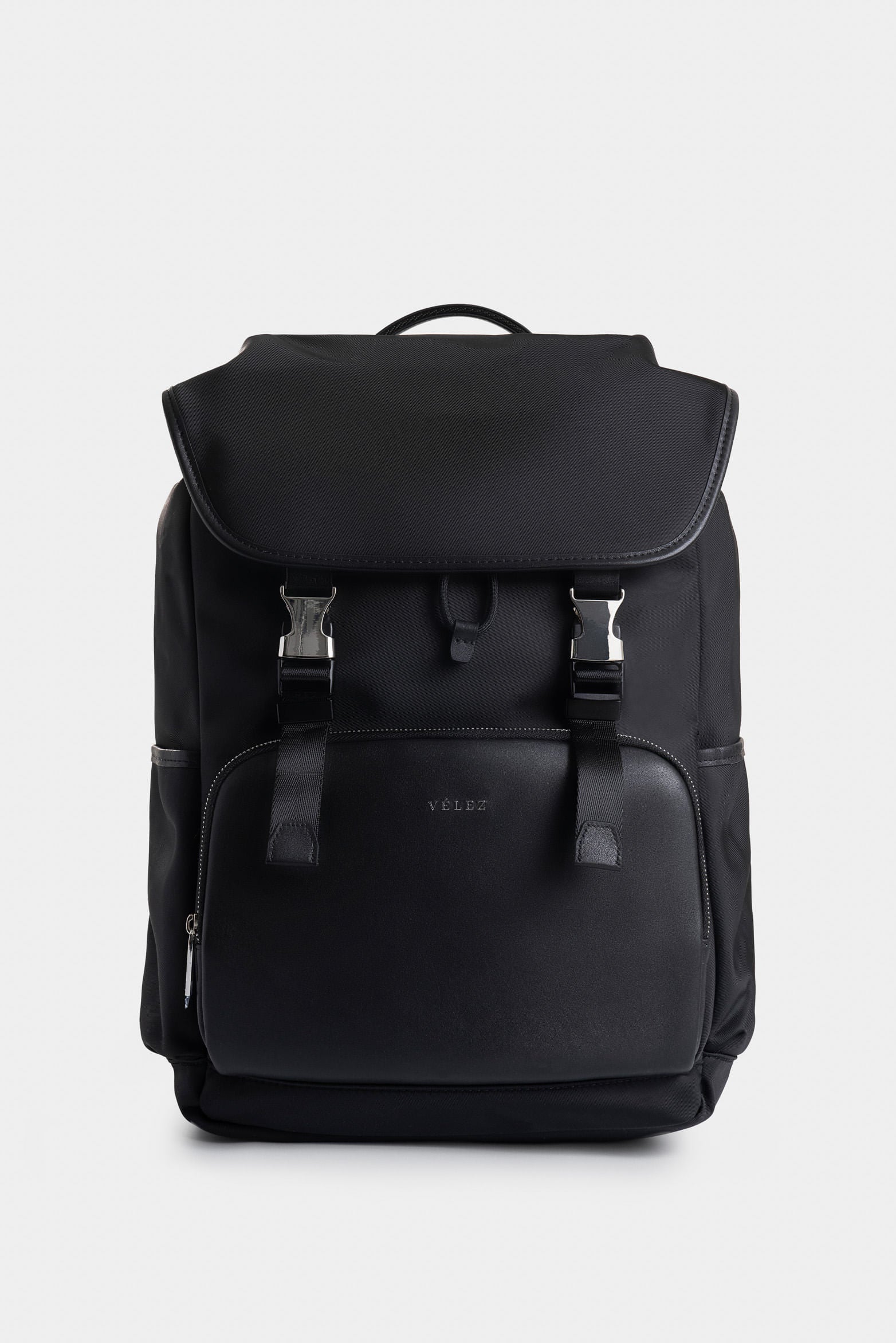 Torino Leather and Textile Backpack for Men with Timeless Design