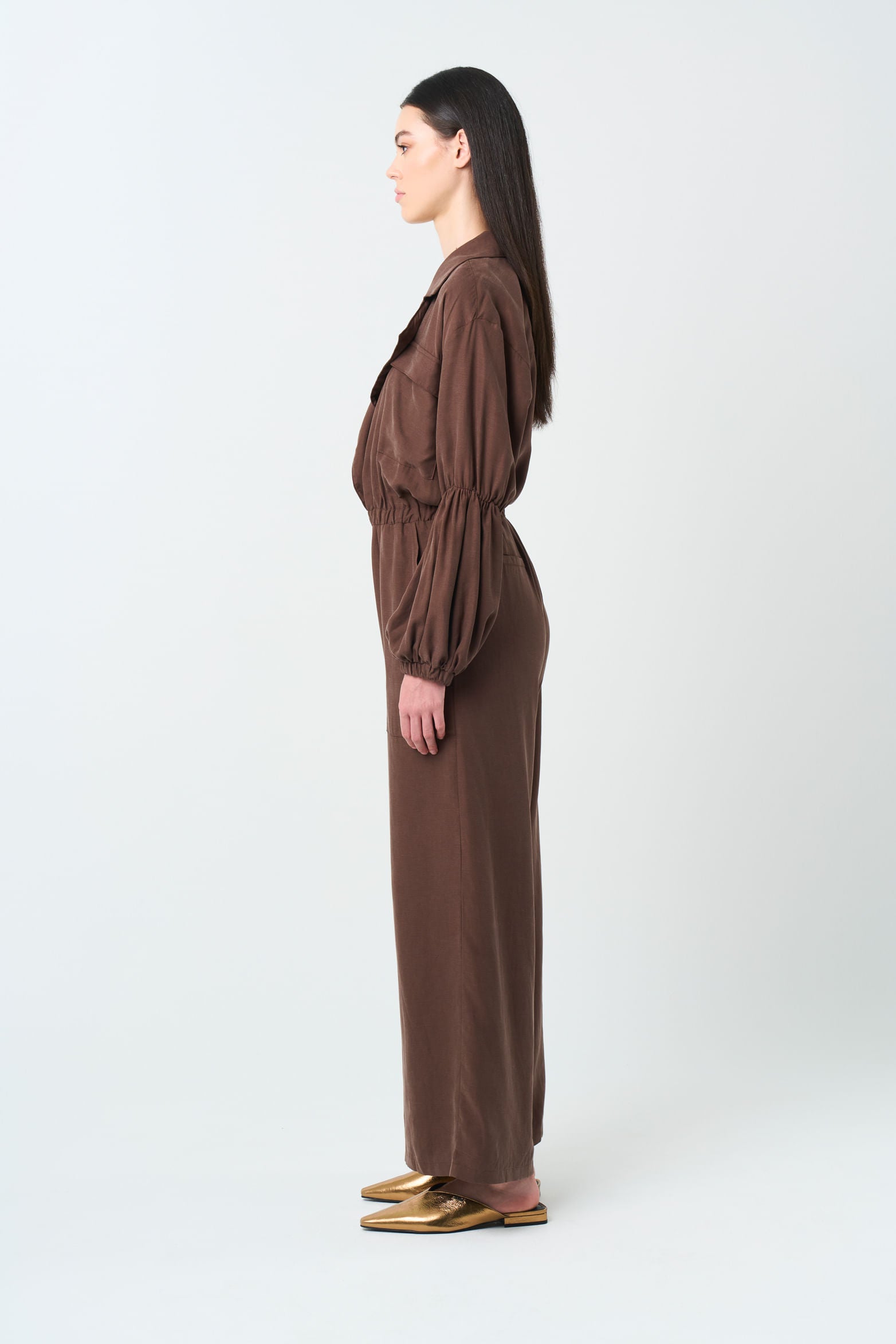 Gael Women's Long-Sleeve Jumpsuit