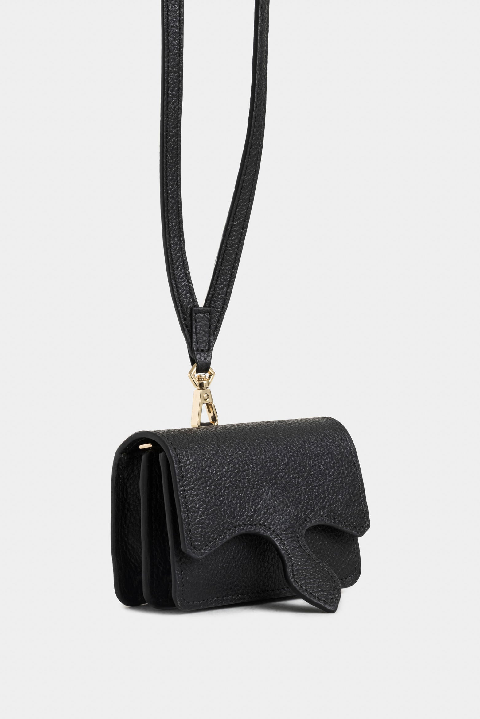 Garniel Leather Coin Purse Removable Strap