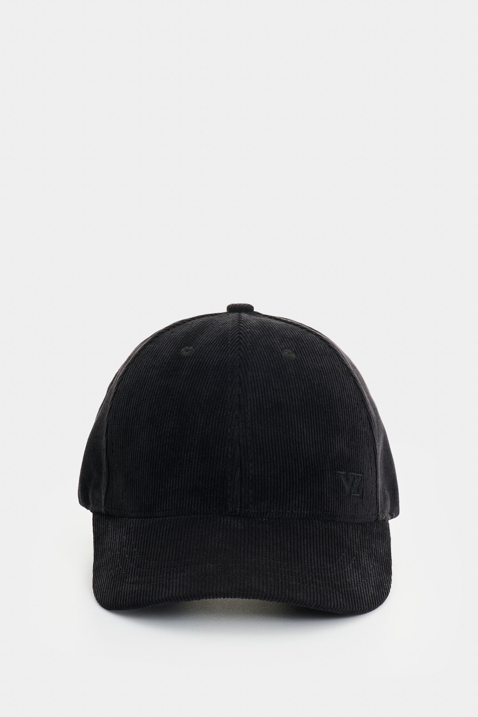 Borges 2 trucker cap in corduroy for men with curved brim