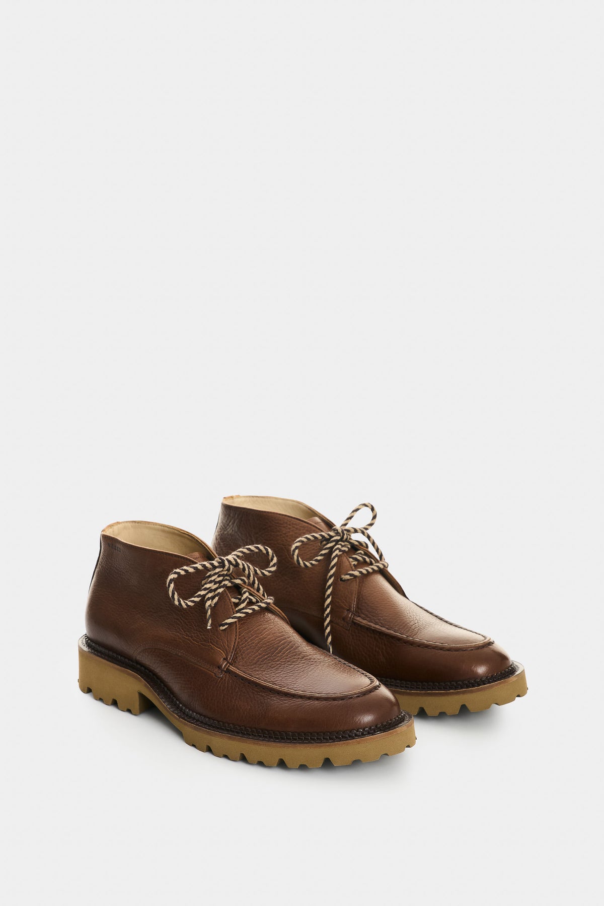 Leather boots for men Carreto