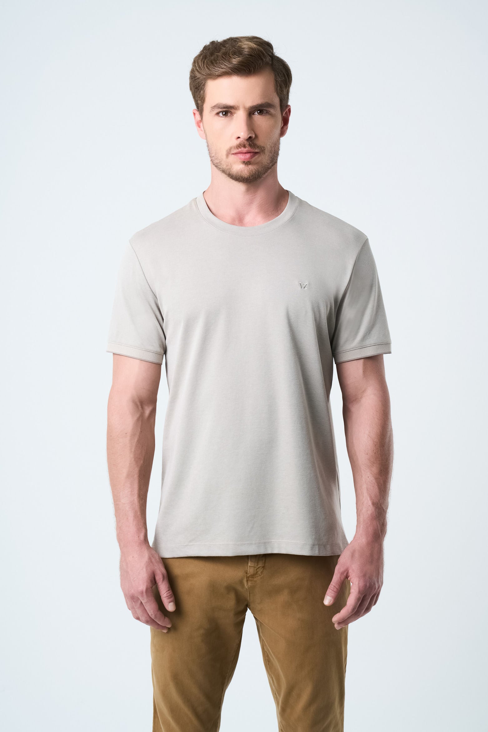 Arizona Micropima T-Shirt for Men Semi-Fitted