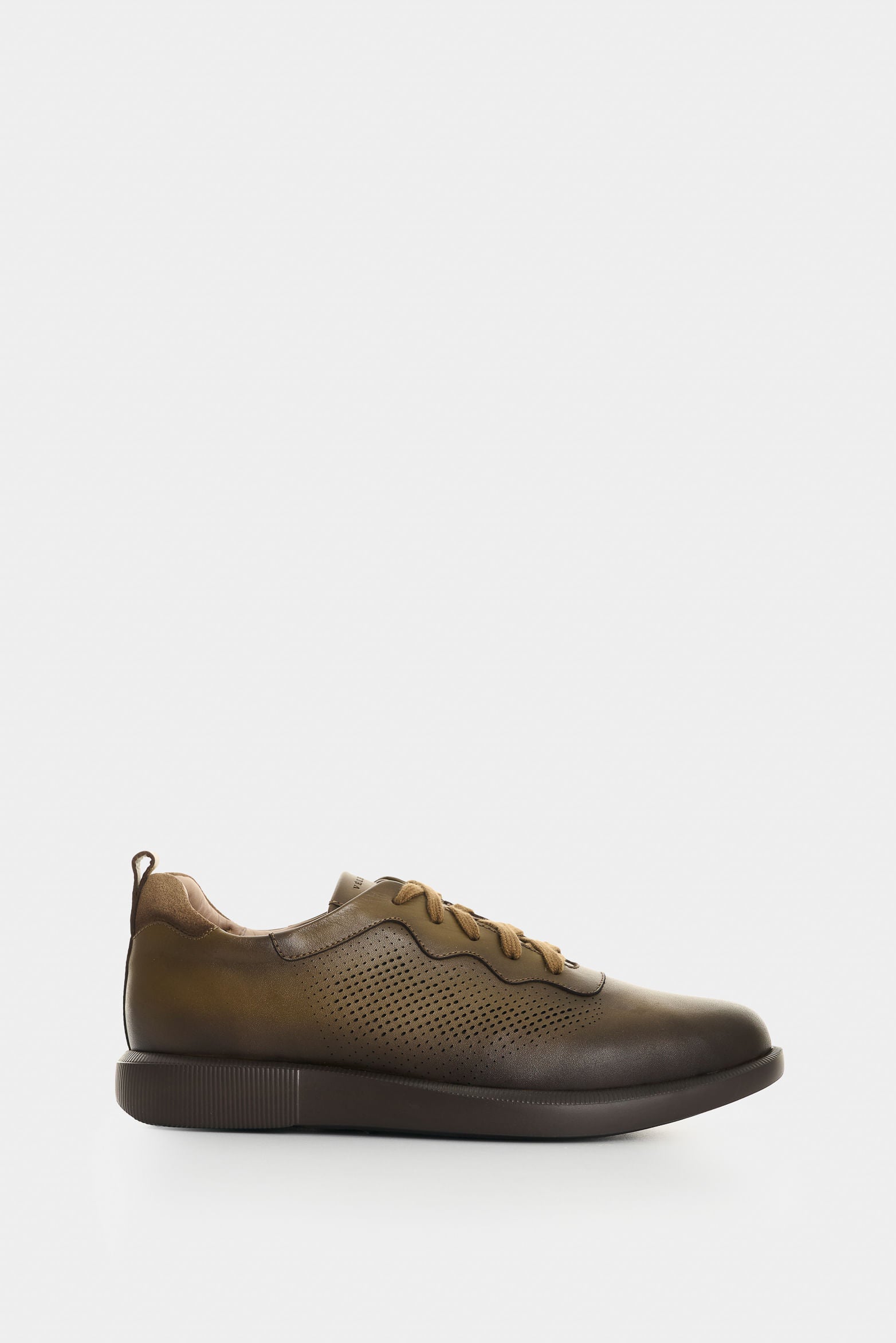 Aged leather lace-up shoe for men Nacar 2.0