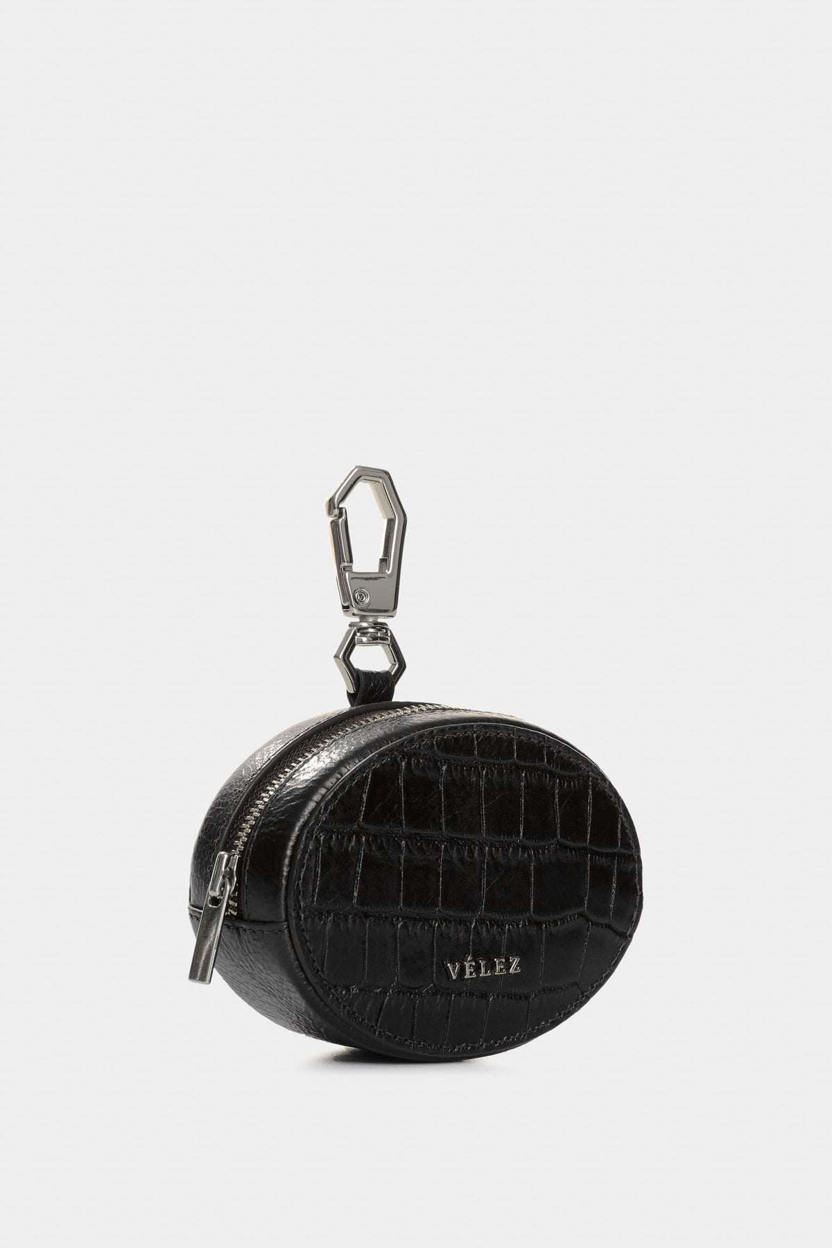 Embossed leather coin purse for women Aria