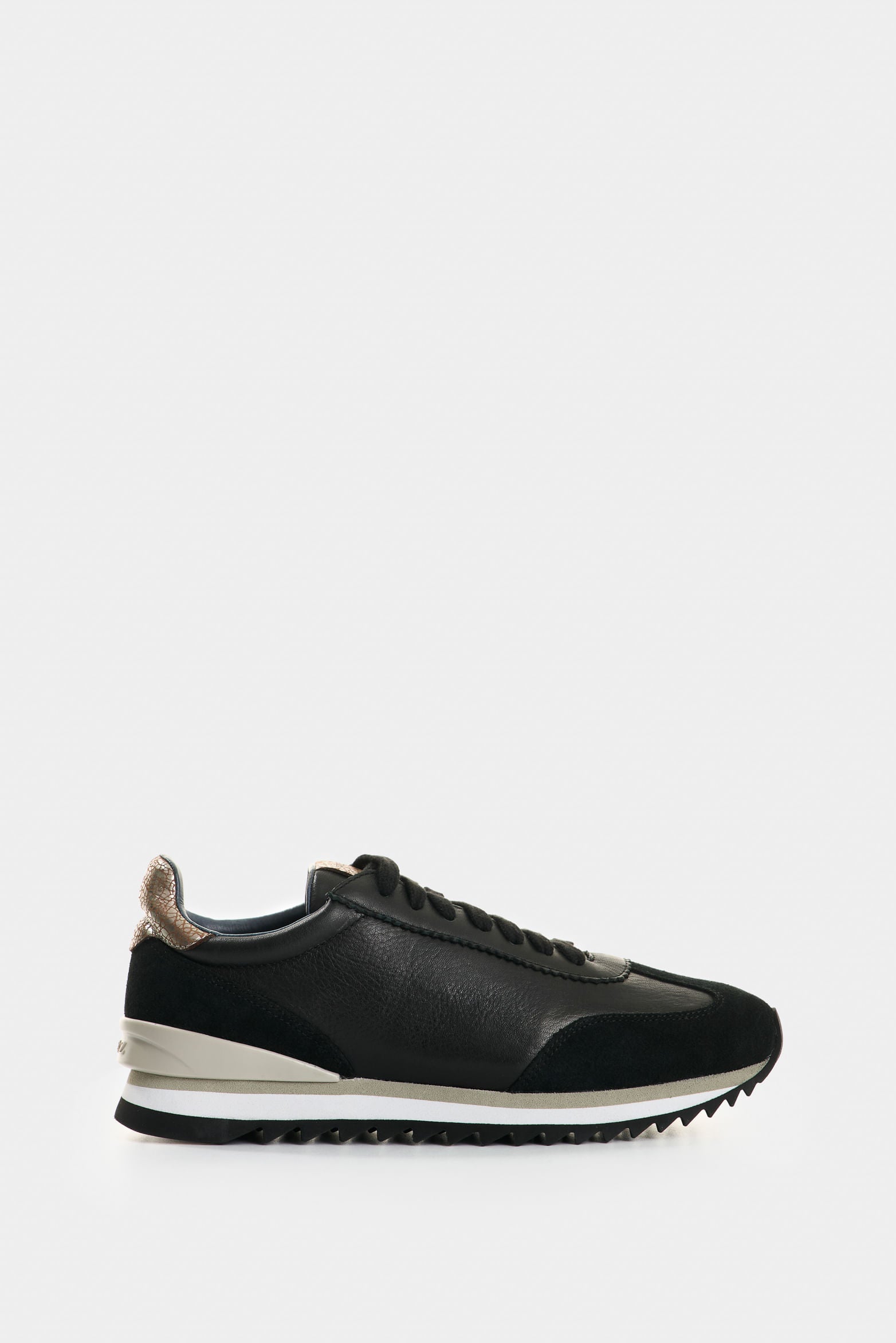 Gem Leather and Foil Sneakers for Women