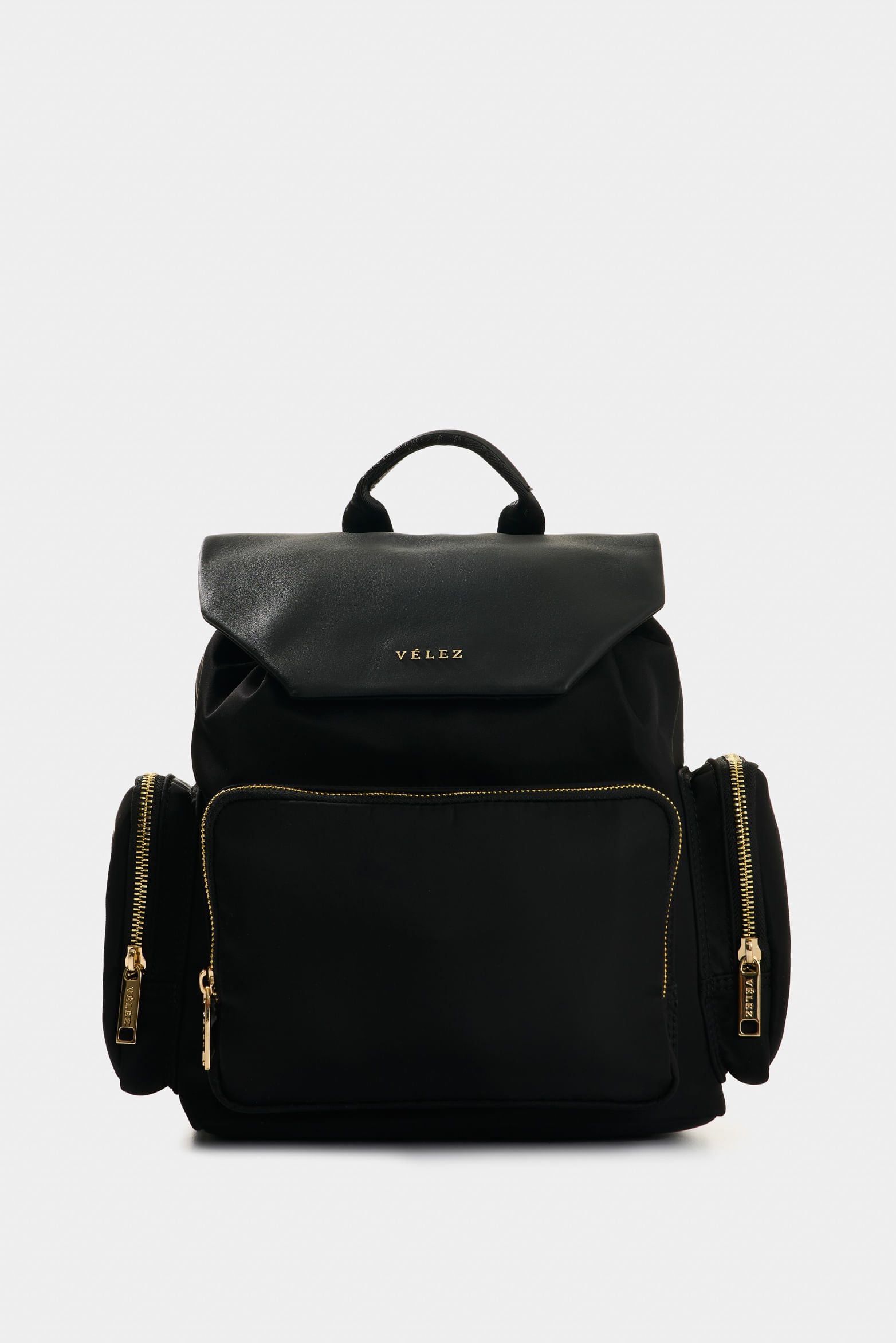 Orion Mini Canvas and Leather Drawstring Bag for Women