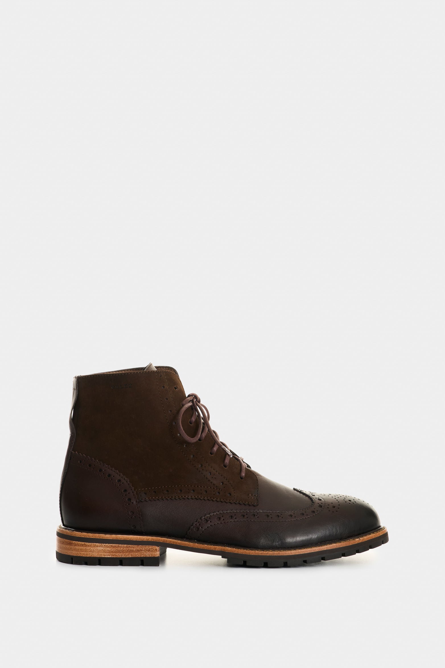 Gael Suede and Smooth Leather Boots for Men