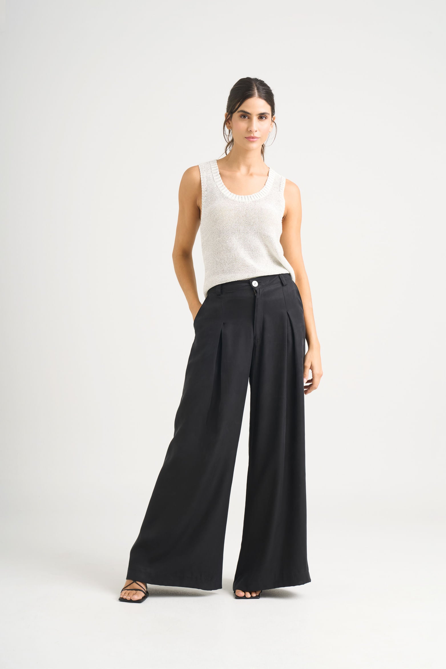 Caltha Palazzo Pants for Women with Relaxed Fit