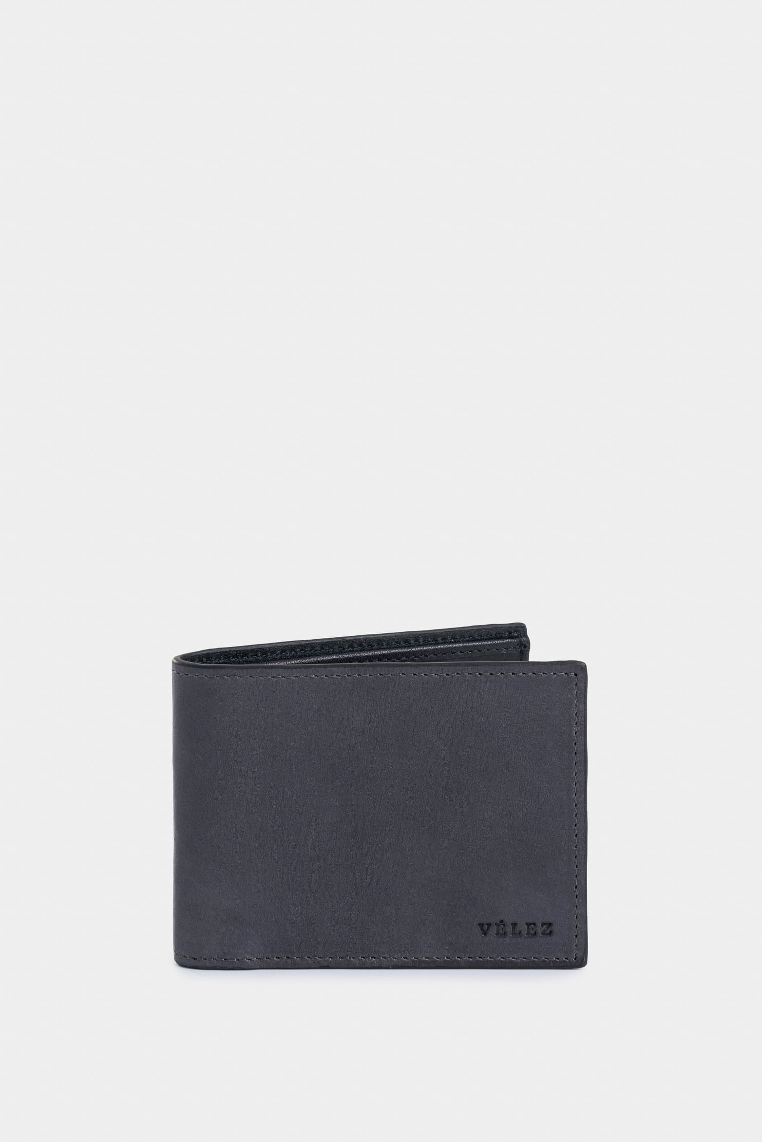 Sunlight leather wallet for men with contrast