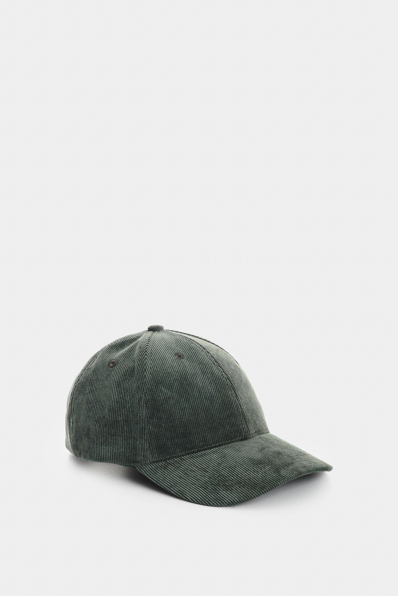 Borges 2 trucker cap in corduroy for men with curved brim