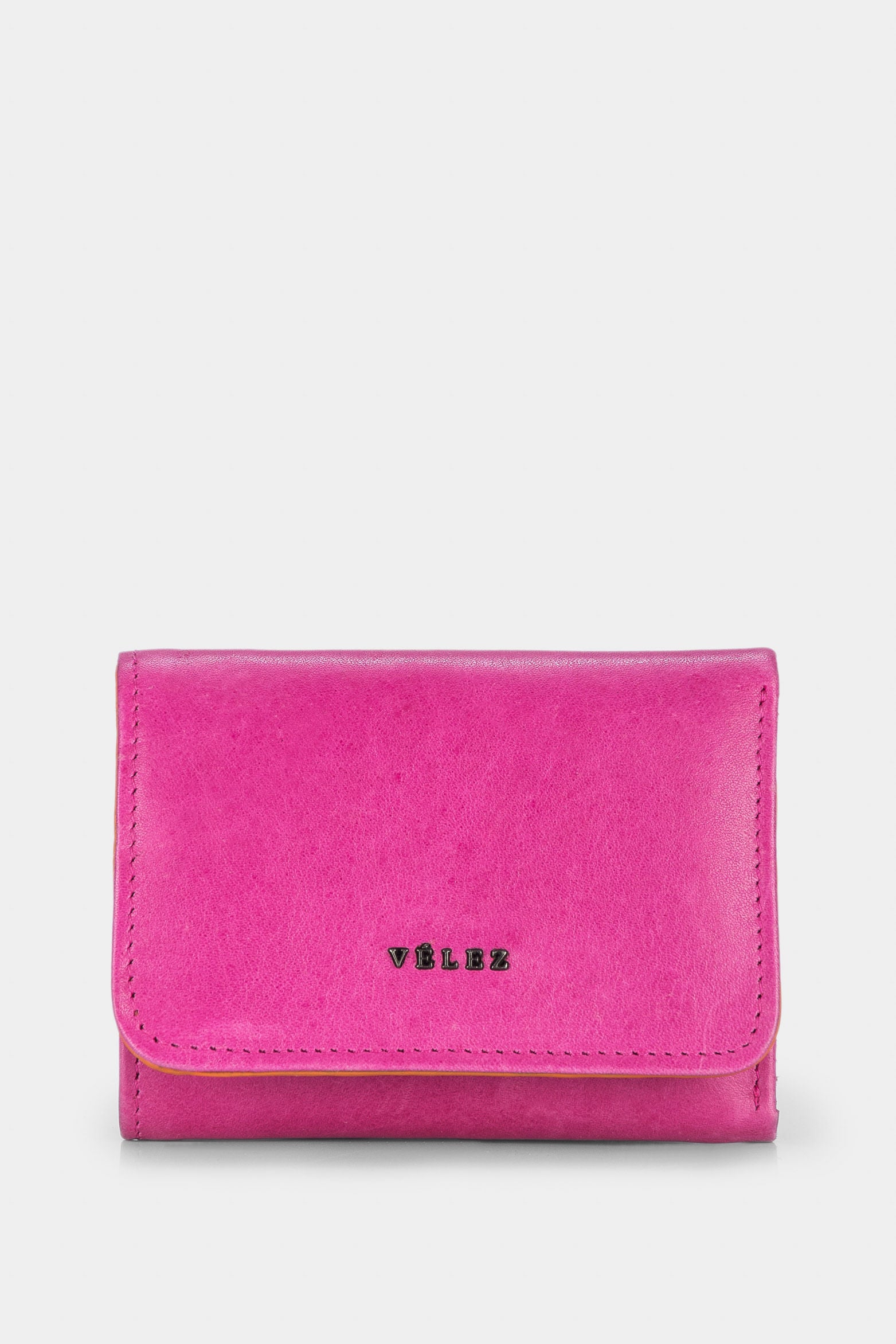 Women’s Multipurpose Small Wallet in Fuchsia Leather
