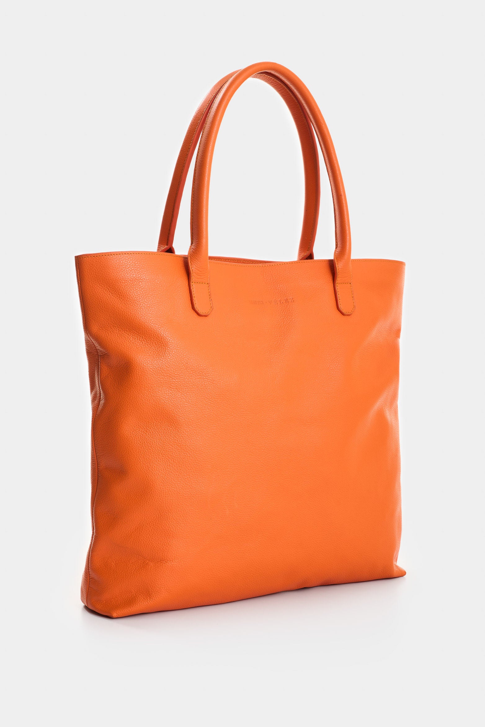 Leather Flowers tote bag