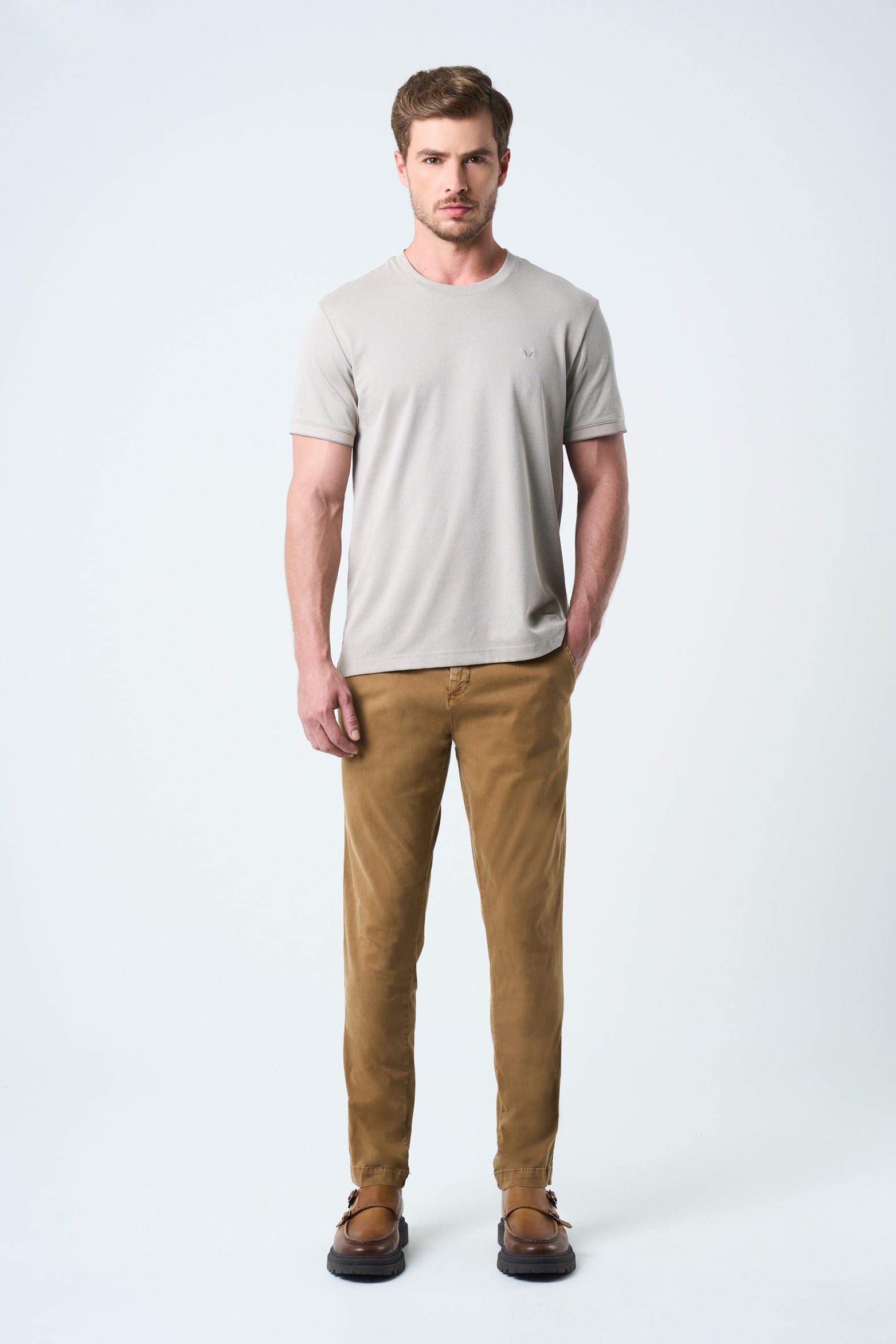 Arizona Micropima T-Shirt for Men Semi-Fitted