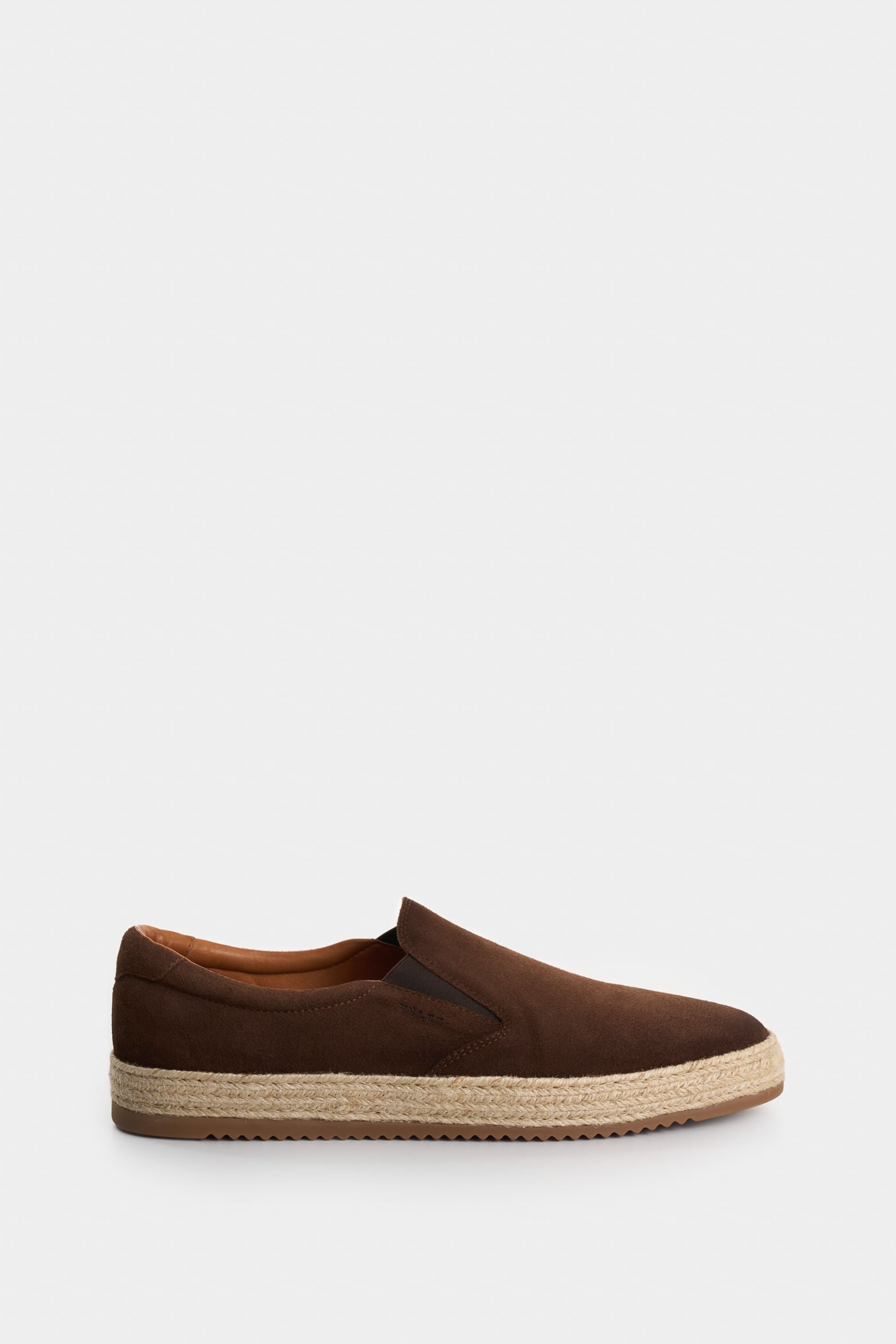 Men's Liora Suede Leather Loafers with Jute Detailing