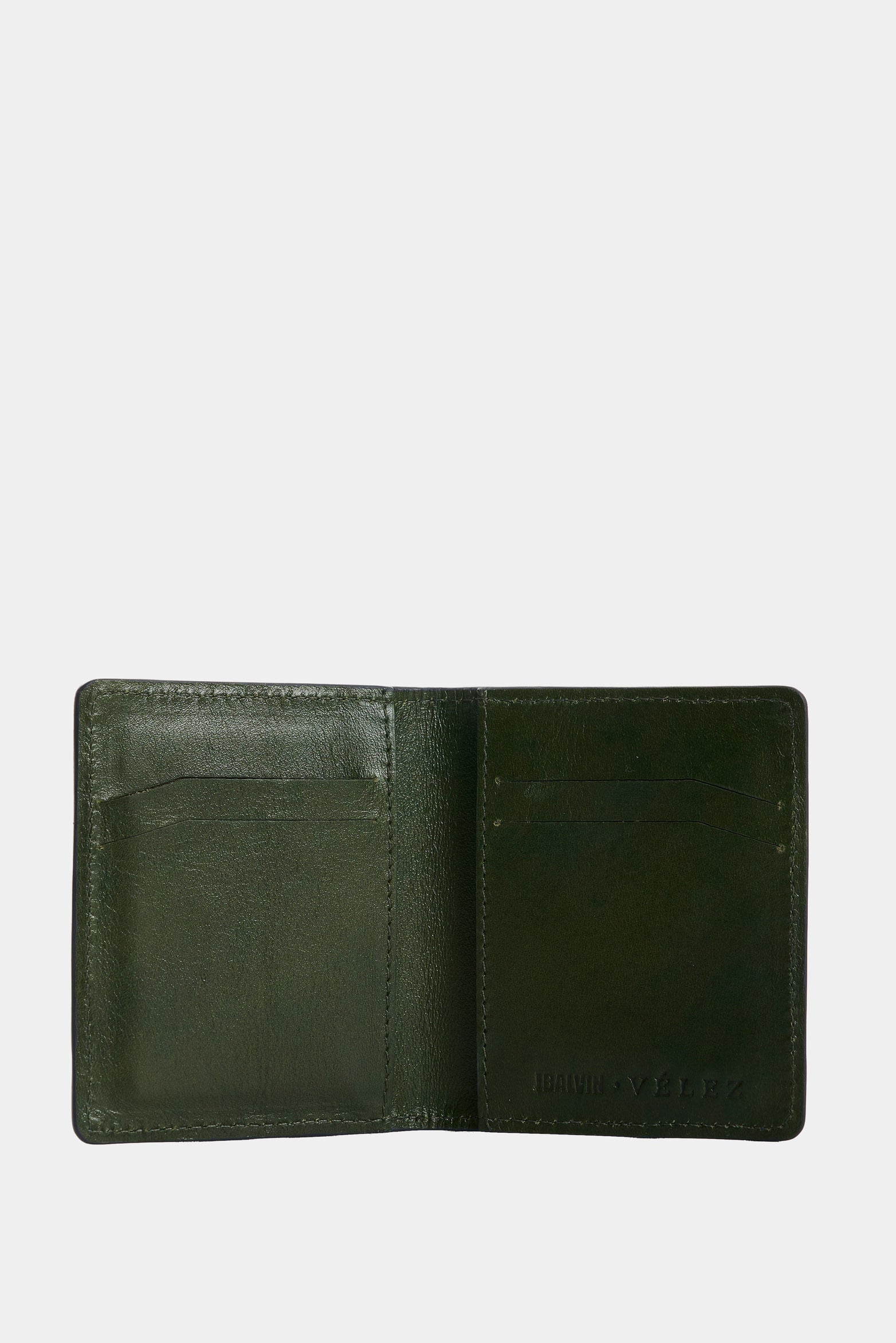 Men's Dino Croco Leather Card Holder