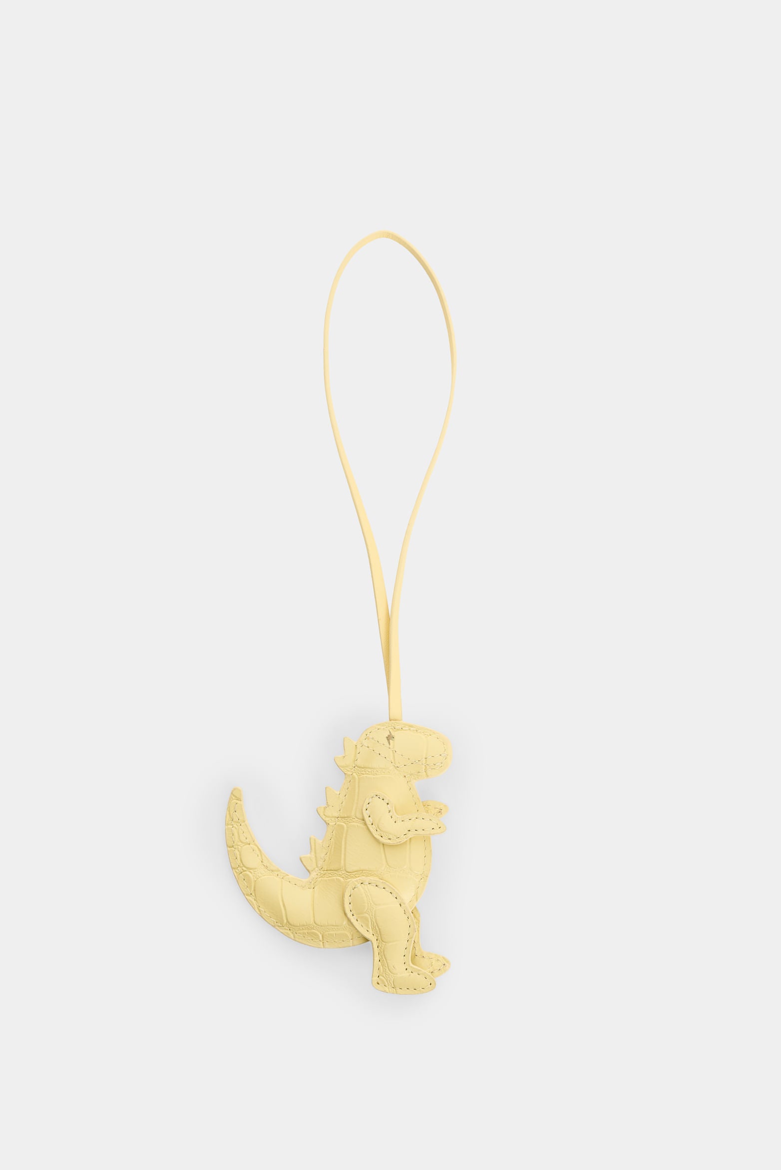 Dino Croco Leather Charm