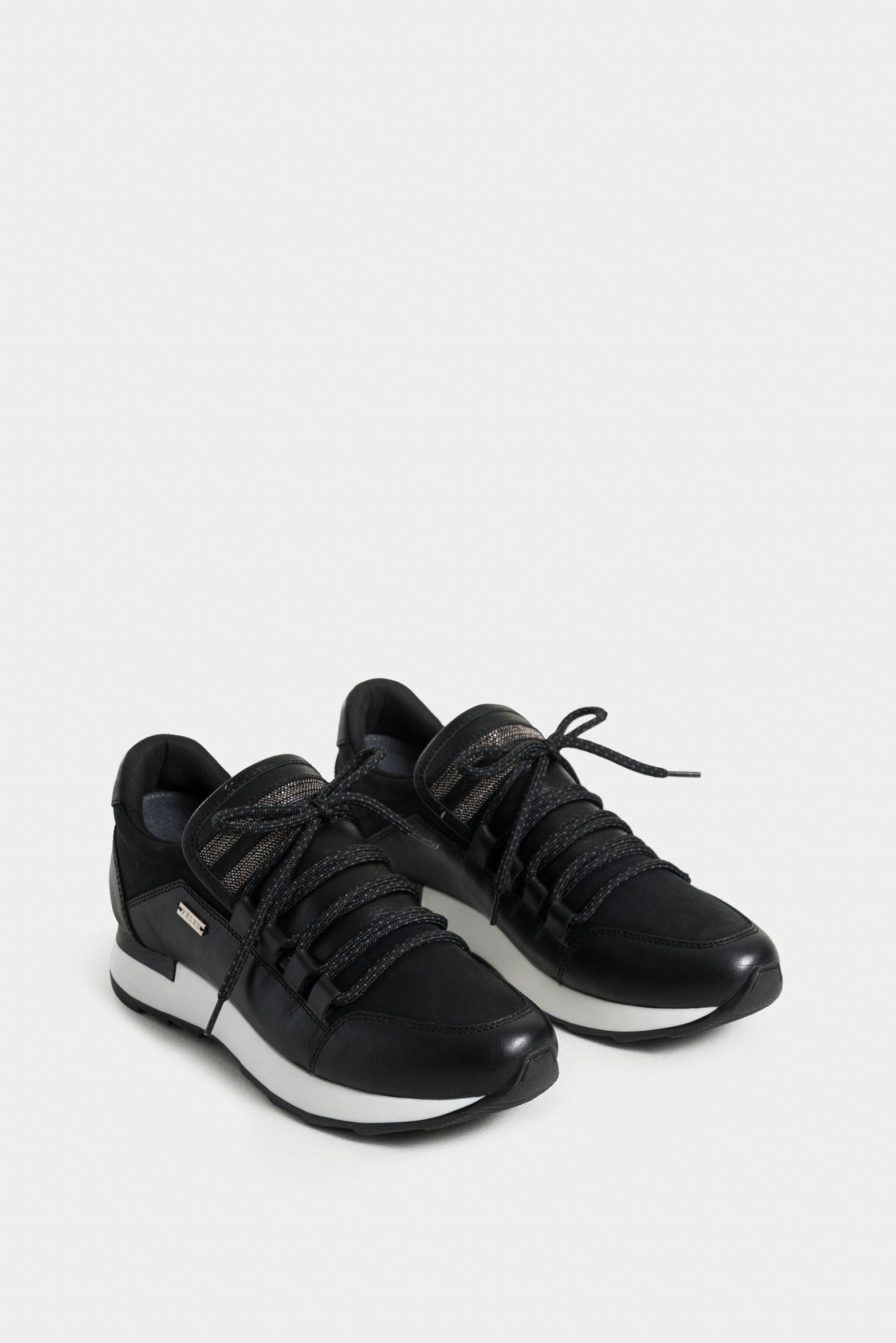 Napoles 2.0 Leather Lace Up Shoes Contrast Toe Caps