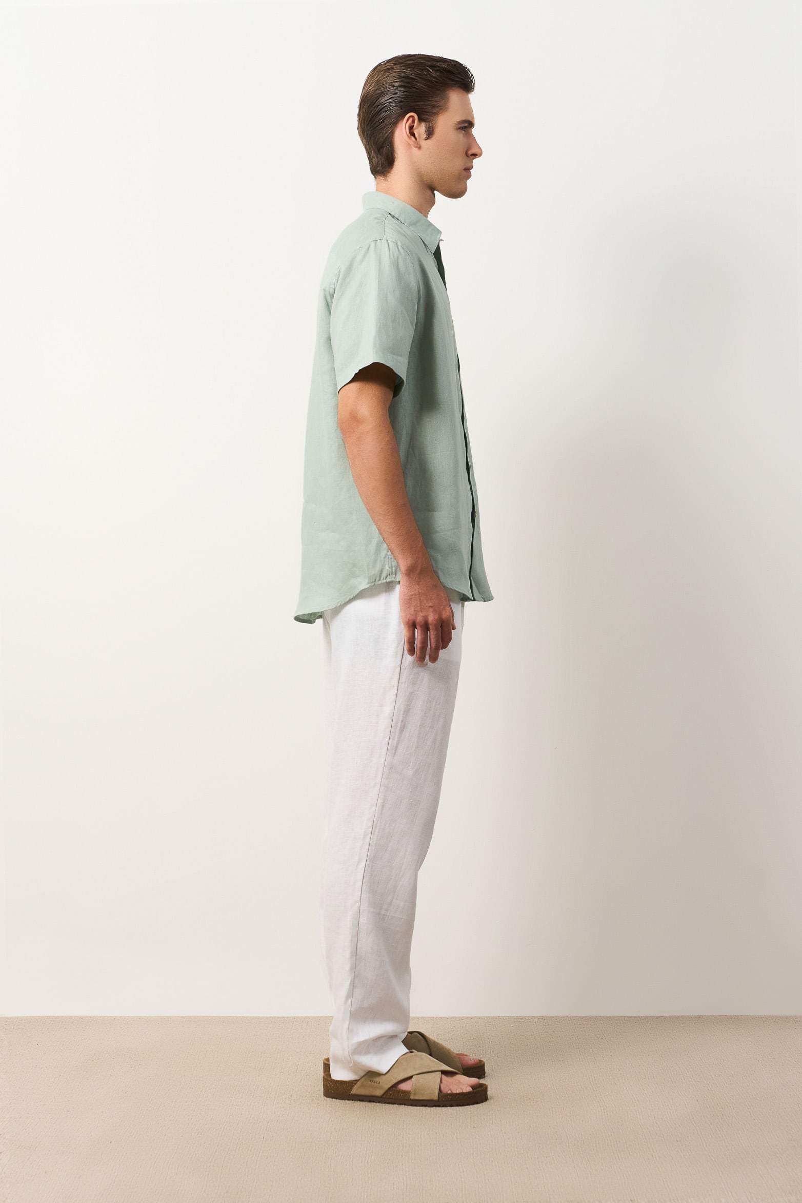 Men's Siena Short Sleeve Linen Shirt
