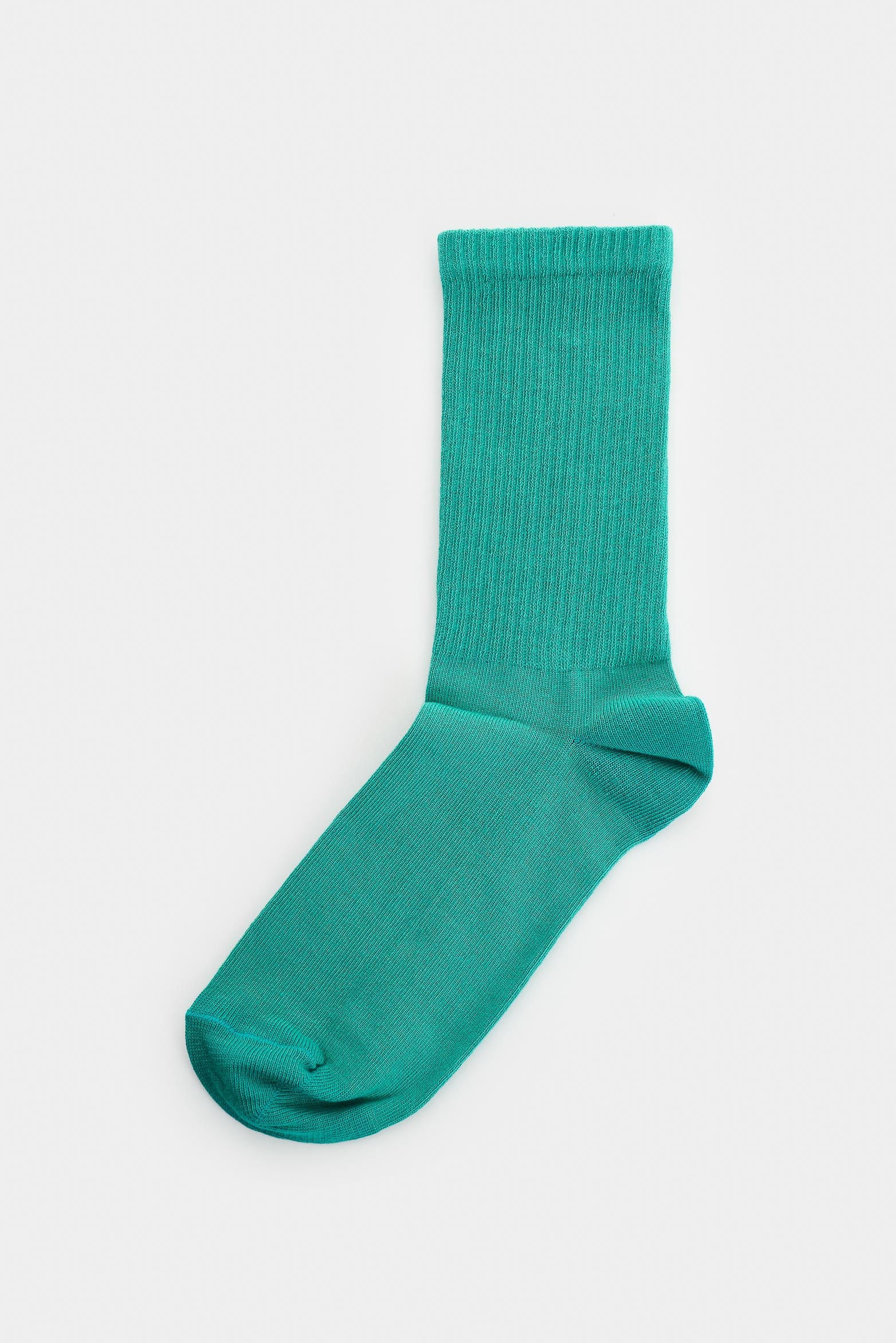 Ribbed mid-calf socks for men sport design