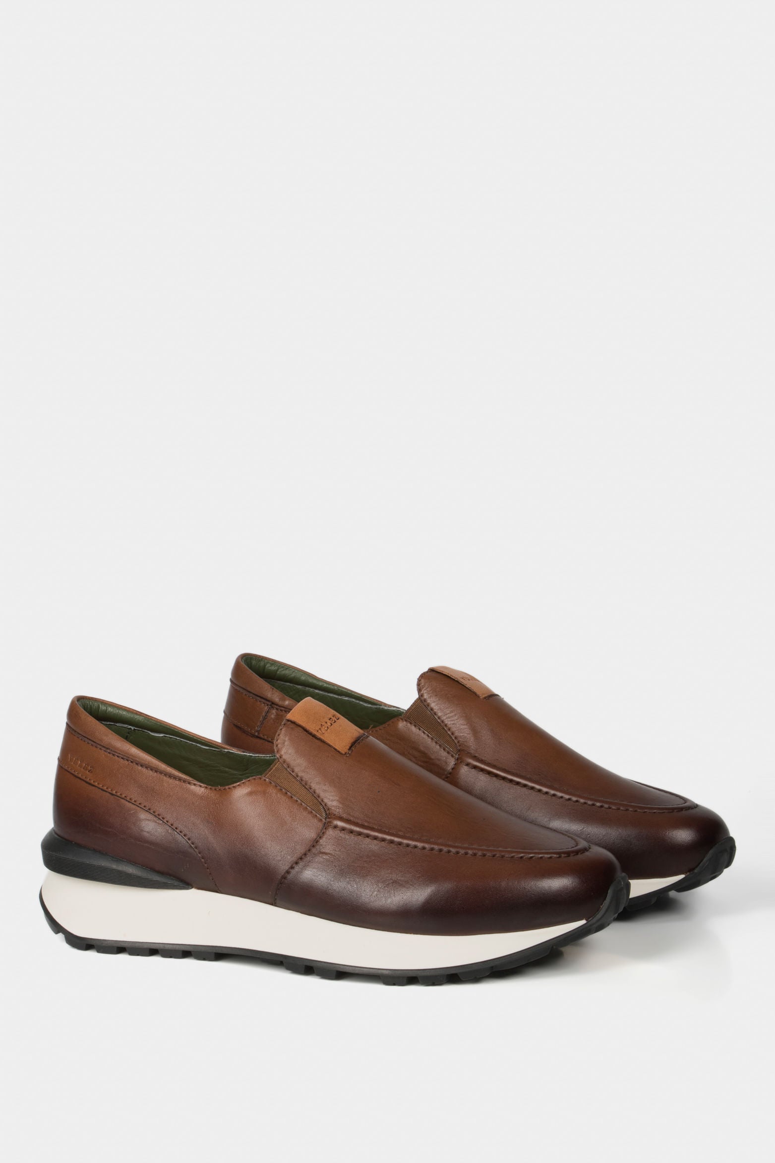 Men’s Ciprés Casual Leather Loafers Sport-Inspired Honey