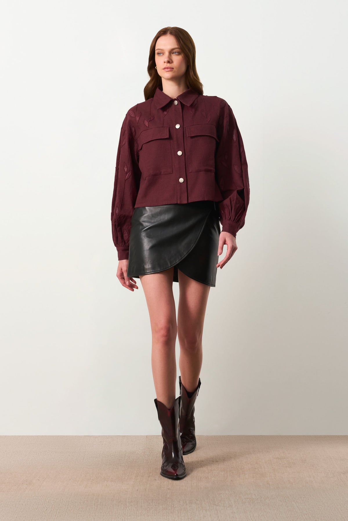 Oversized trucker jacket for women Terral
