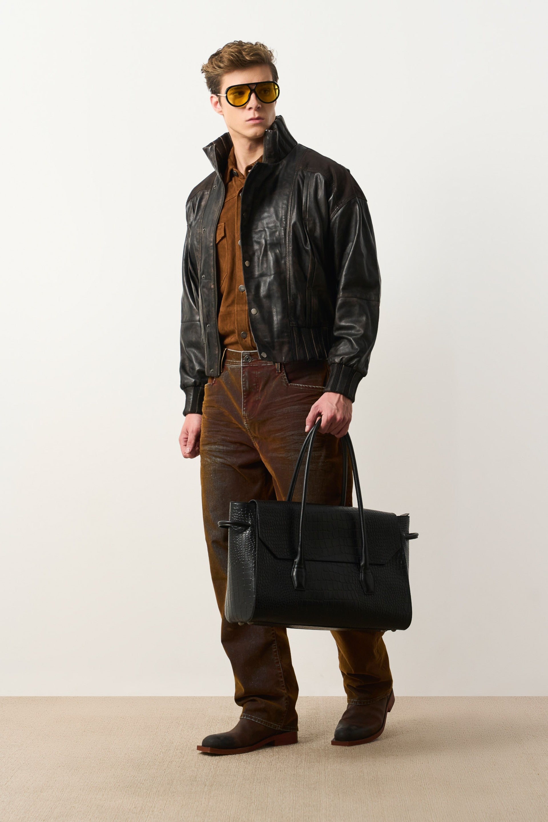 Lorenzo Velvet Jeans for Men