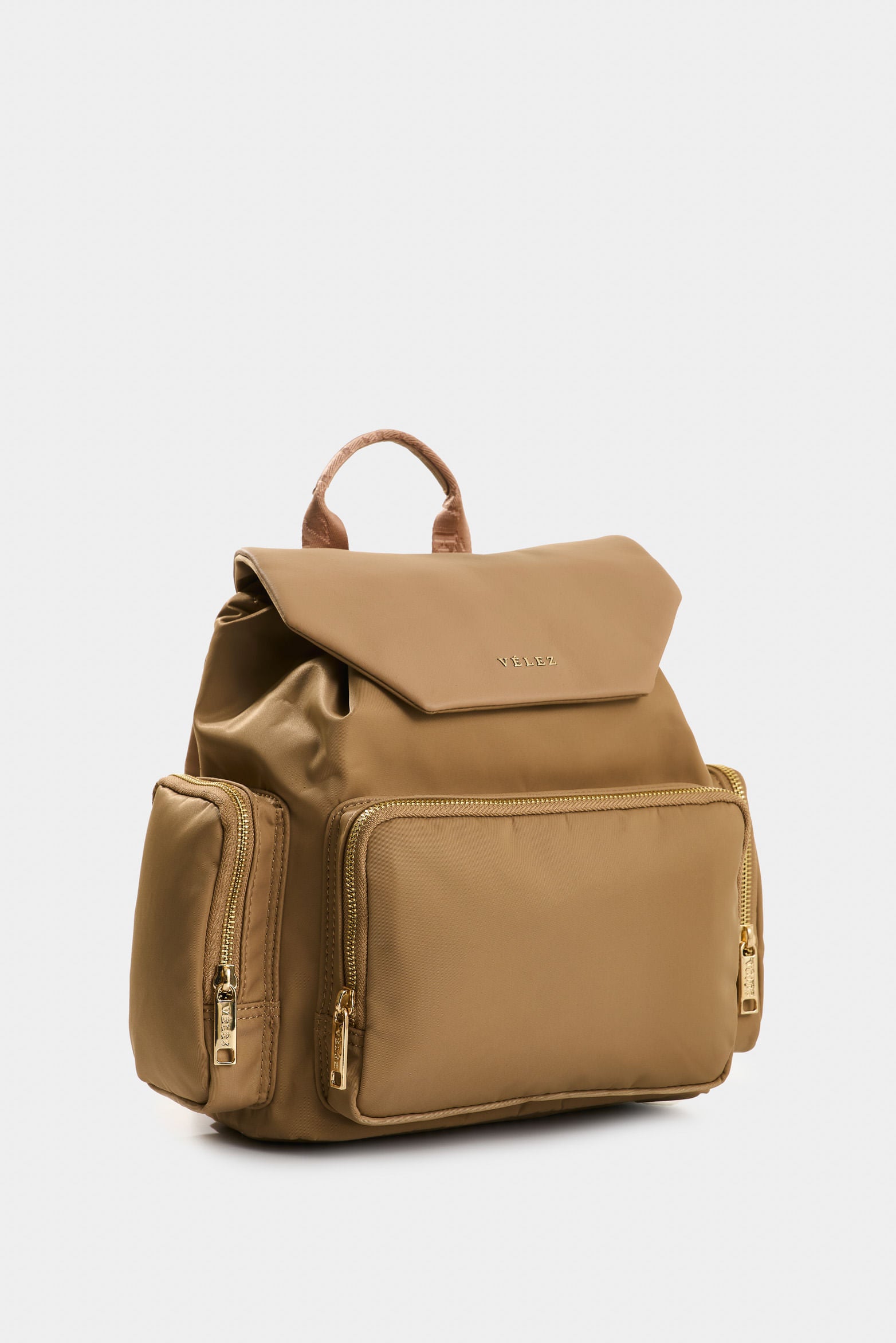 Orion Mini Drawstring Tote Bag in Canvas and Leather for Women