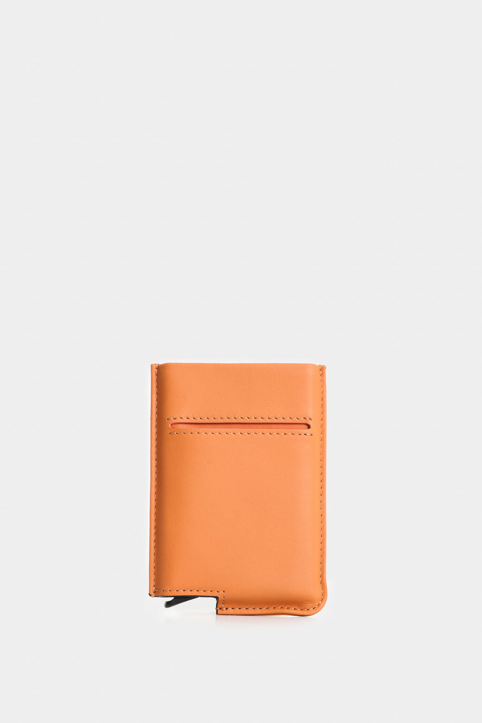 Miniwallet leather document holder for men