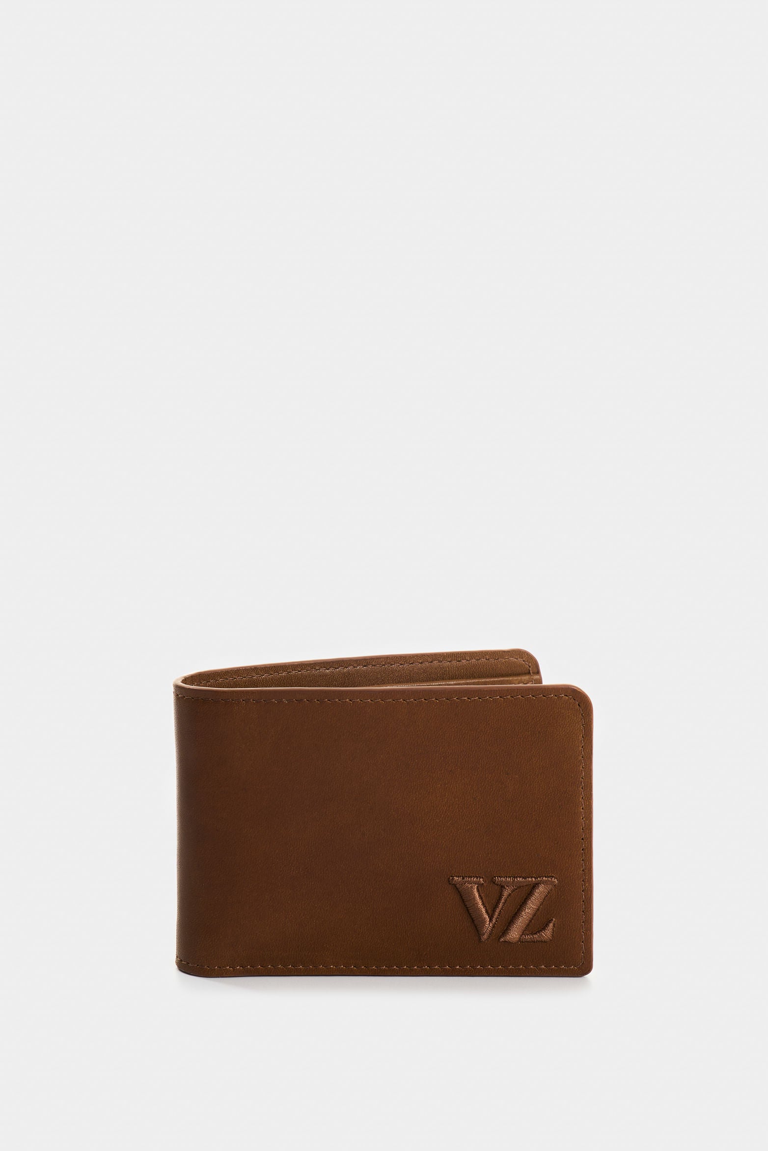Sand Monogram Leather Wallet for Men