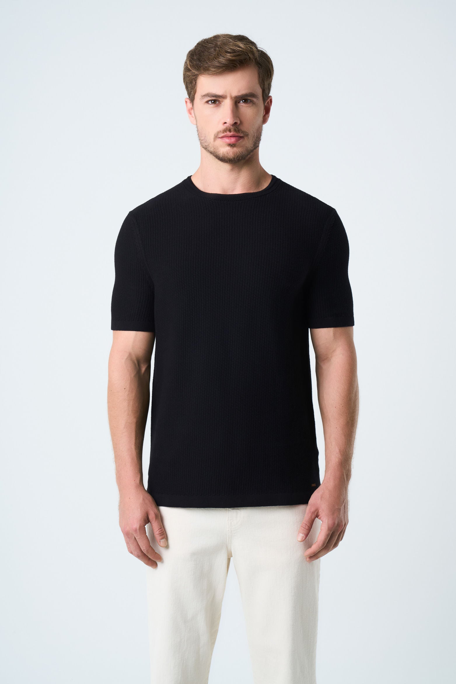 Lucca Short-Sleeve Crew Neck T-Shirt for Men