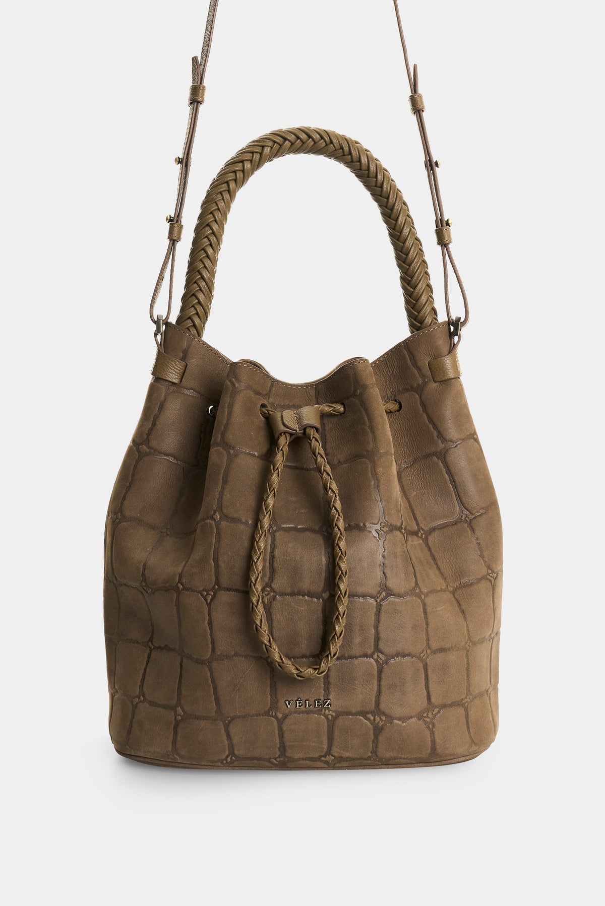 Women's Bruma Suede Bowling Bag