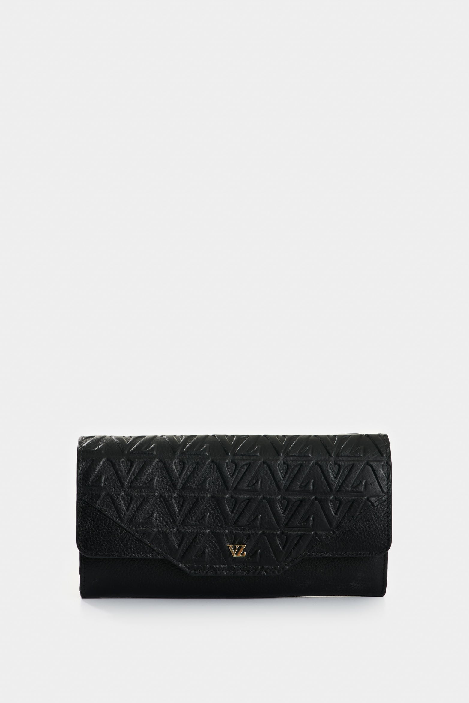 Women's Damasco Leather Checkbook Holder Monogram