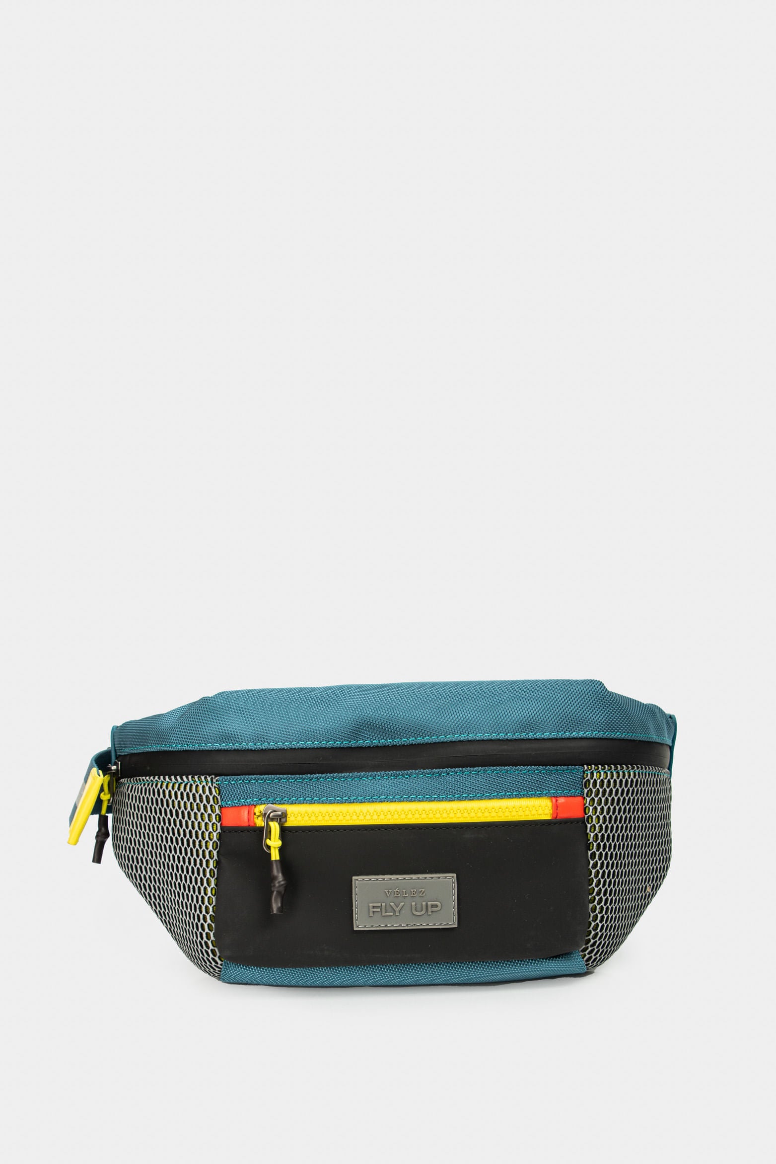 Men’s Hyper Fly Belt Handbags in Canvas with Leather Details