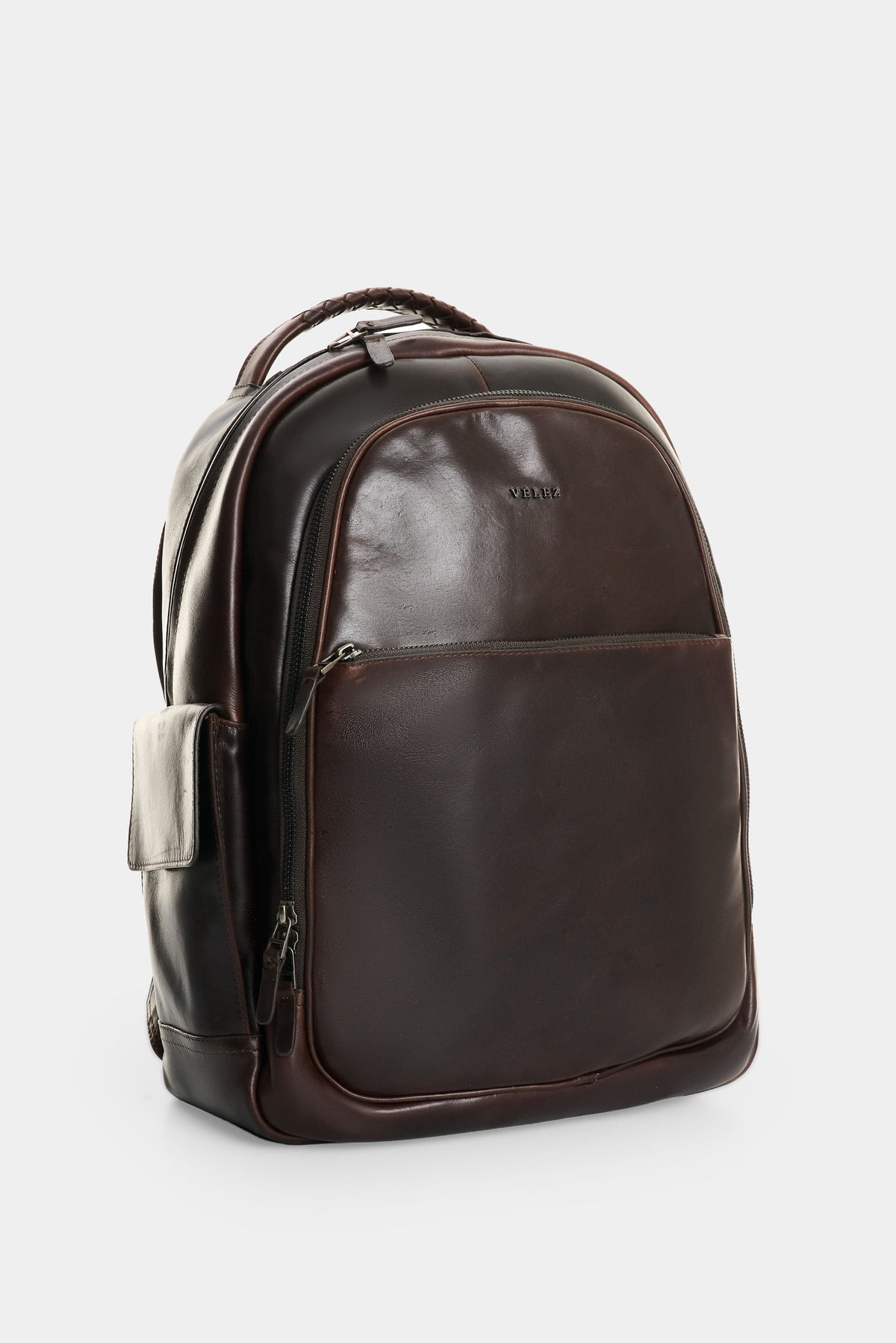 Men's Tropical Leather Backpack