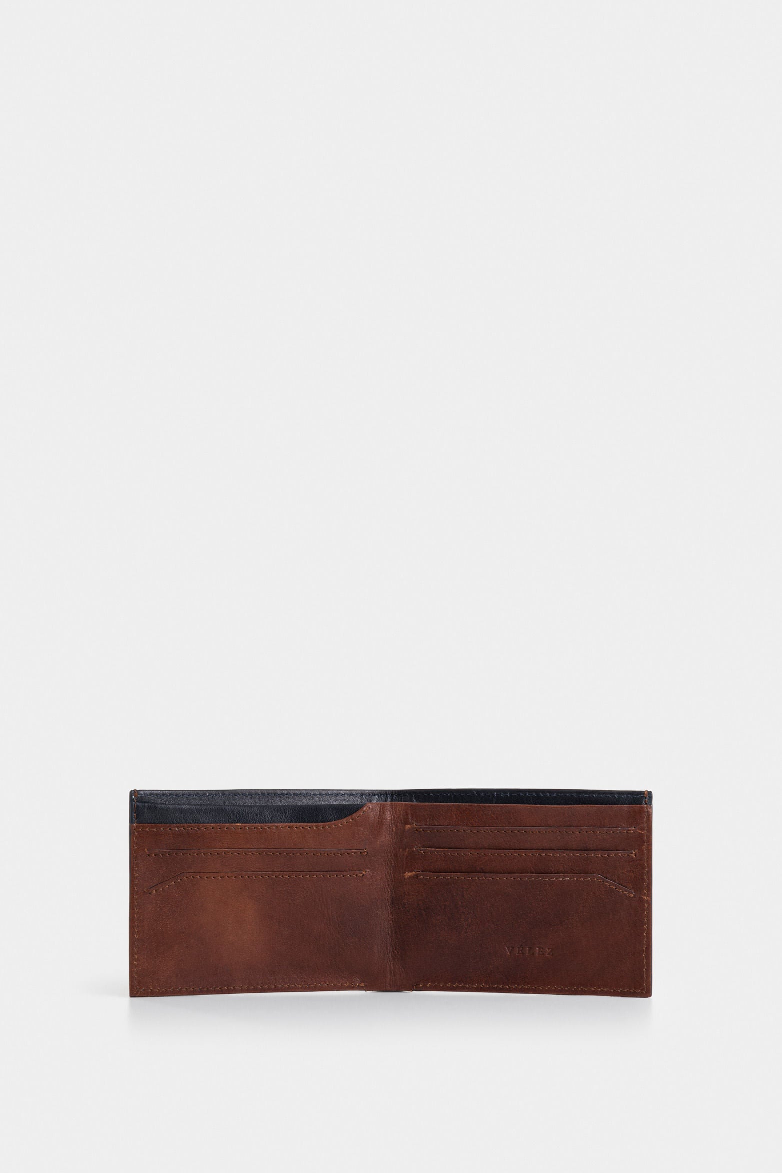 Ontario 3.0 leather wallet for men with contrast detail