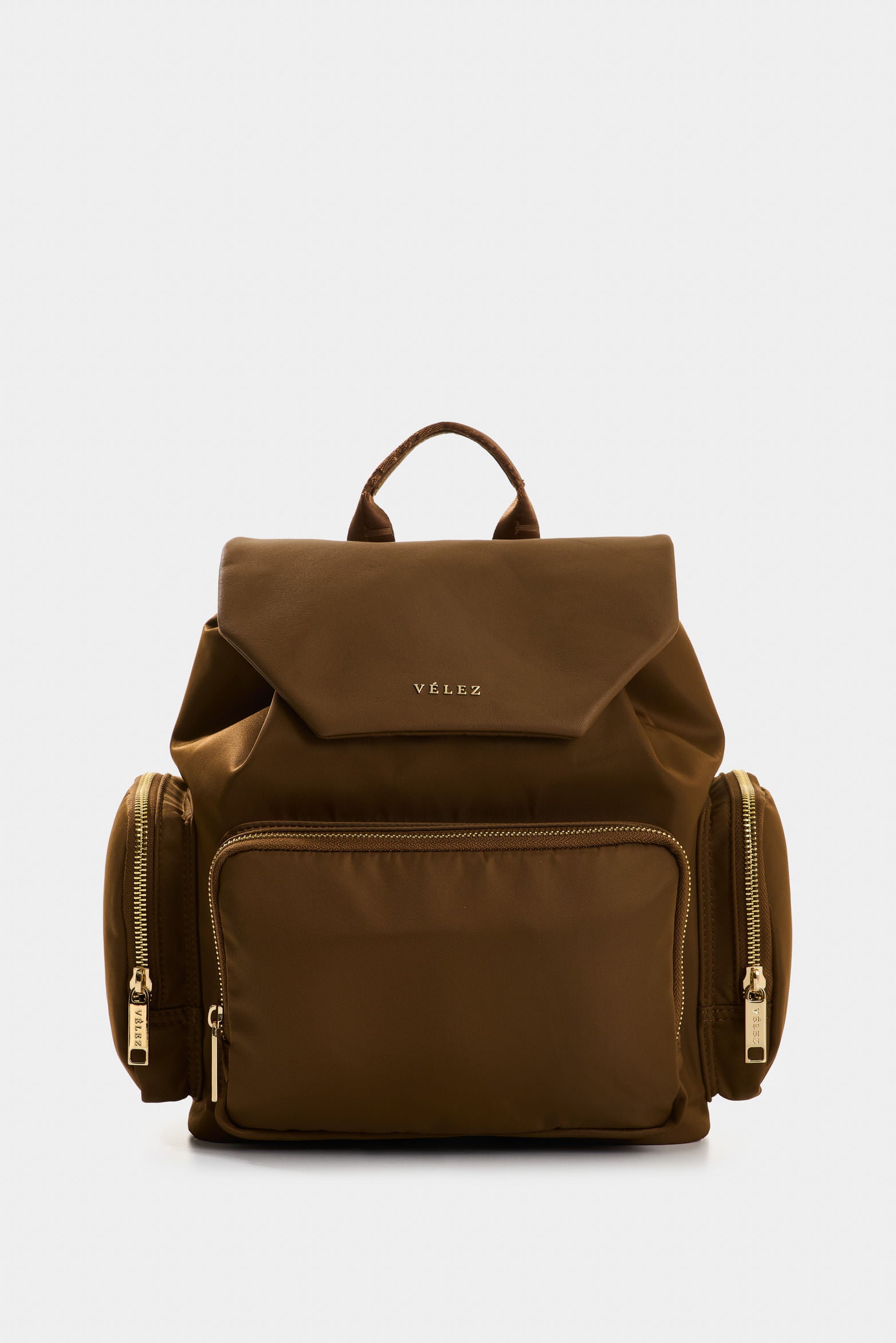 Orion Mini Drawstring Tote Bag in Canvas and Leather for Women