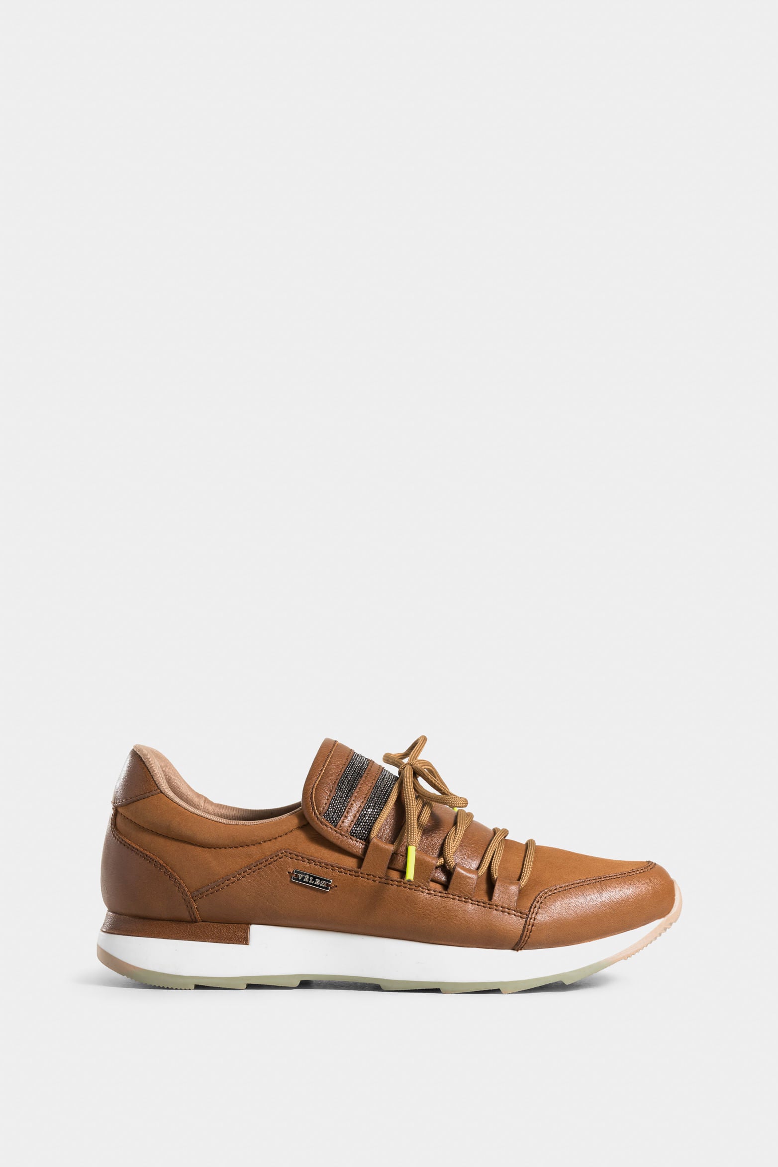 Napoles 2.0 Leather LaceUp Shoes for Women with Contrast Tips