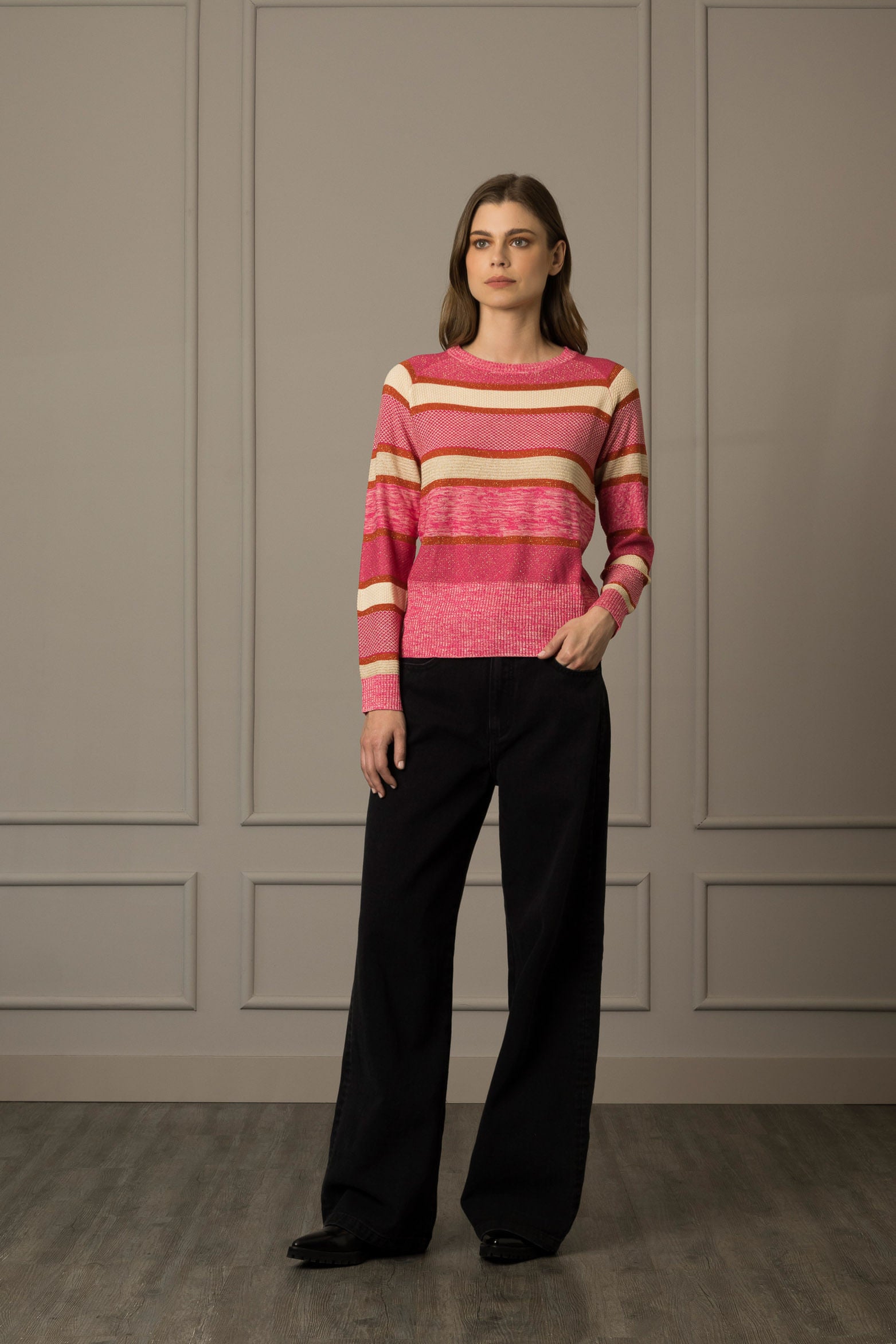 Women’s Colorblock Knit Sweater