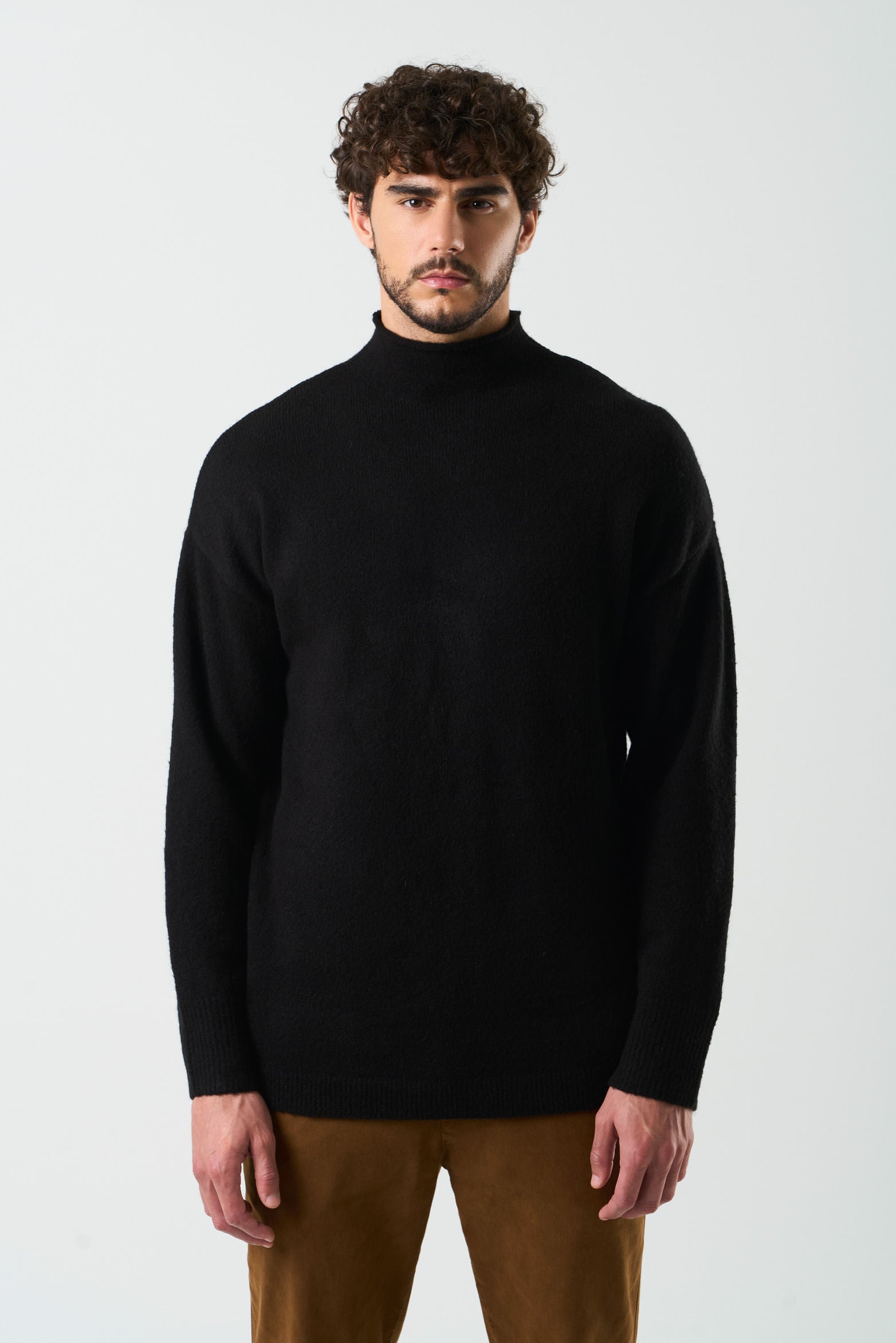 Sika Knit Sweater for Men Two-Tone