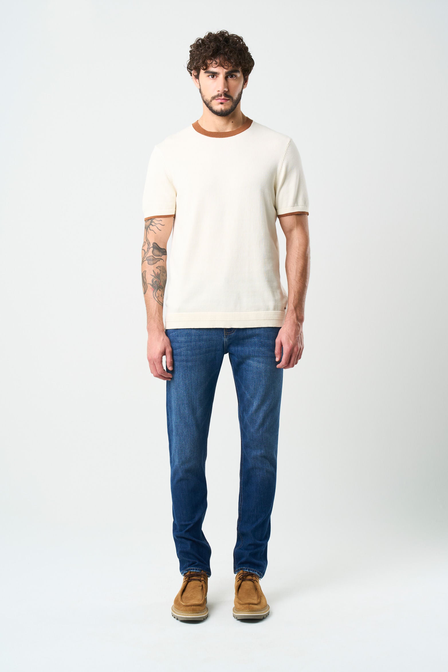 Cactus Semi-Fitted Comfort Jeans for Men