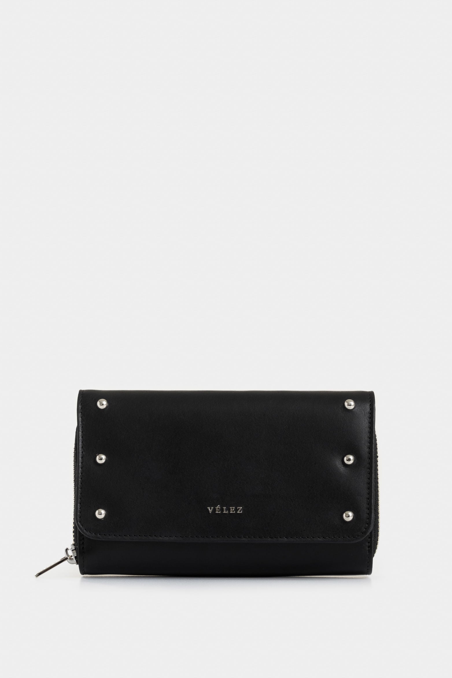 Palma folia leather wallet for women with croc effect