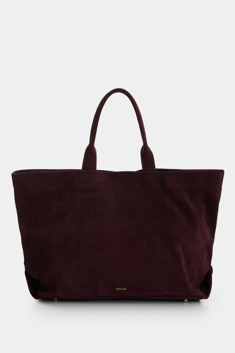 Men's Misak Suede Bowling Bag