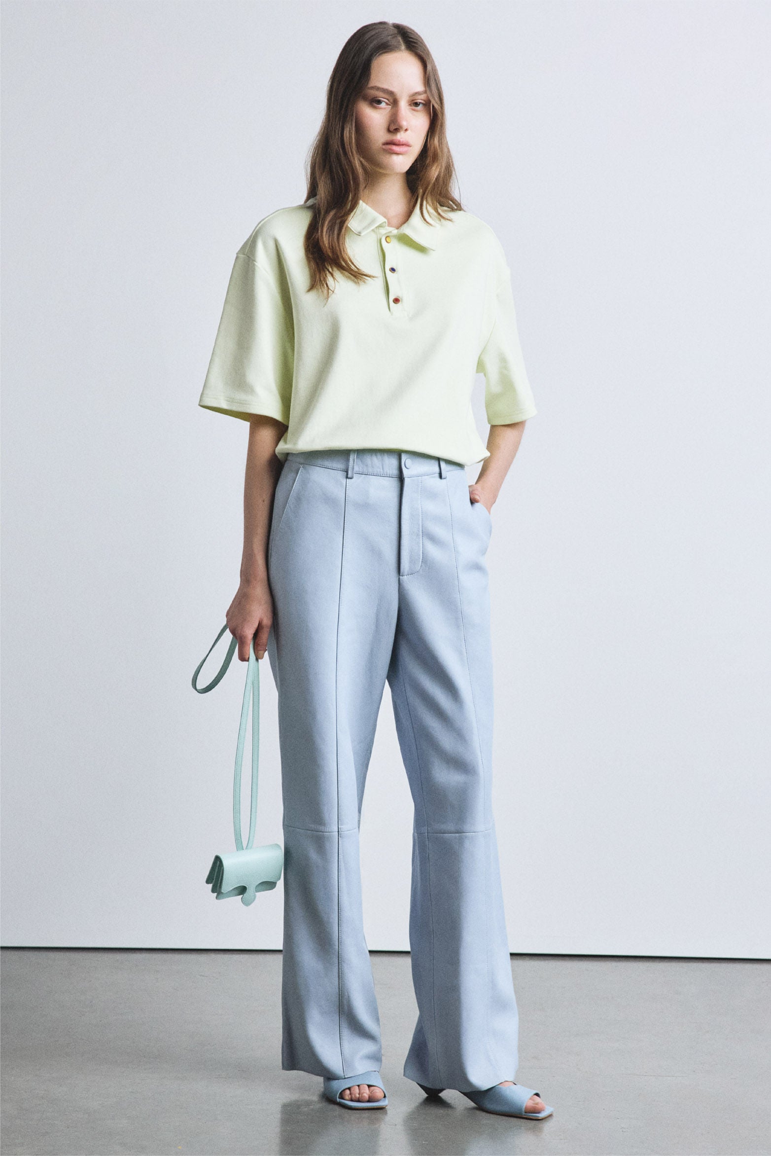 Spring short sleeve polo for men