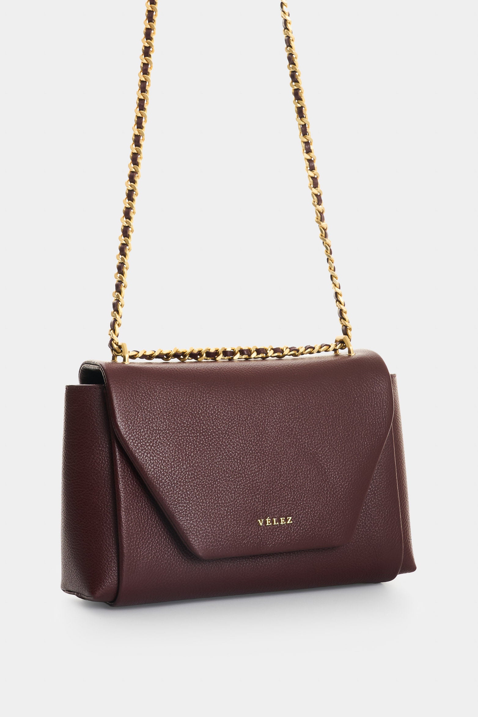 Lili Leather Bowling Bag